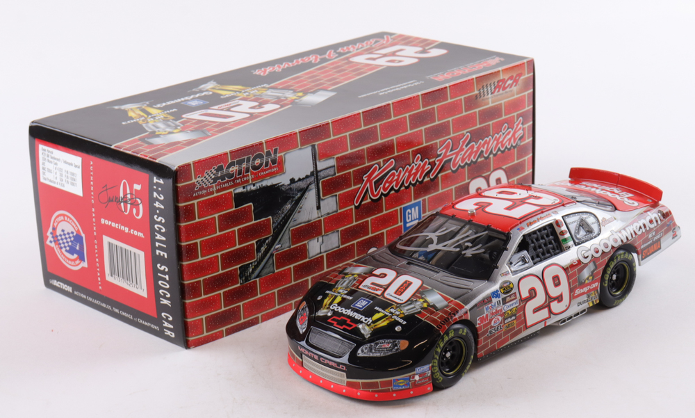 Kevin Harvick Signed LE #29 GM Goodwrench Indianapolis Special 2005 Monte Carlo 1:24 Die-Cast Car (PA) at PristineAuction.com Kevin Harvick Signed LE #29 GM Goodwrench Indianapolis Special 2005 Monte Carlo 1:24 Die-Cast Car (PA) at PristineAuction.com