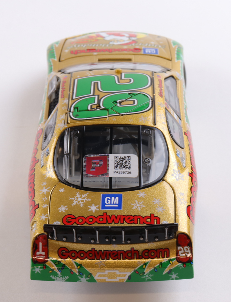 Kevin Harvick Signed LE #29 GM Goodwrench | Holiday 2006 Monte Carlo SS 1:24 Die-Cast Car (PA) at PristineAuction.com Kevin Harvick Signed LE #29 GM Goodwrench | Holiday 2006 Monte Carlo SS 1:24 Die-Cast Car (PA) at PristineAuction.com