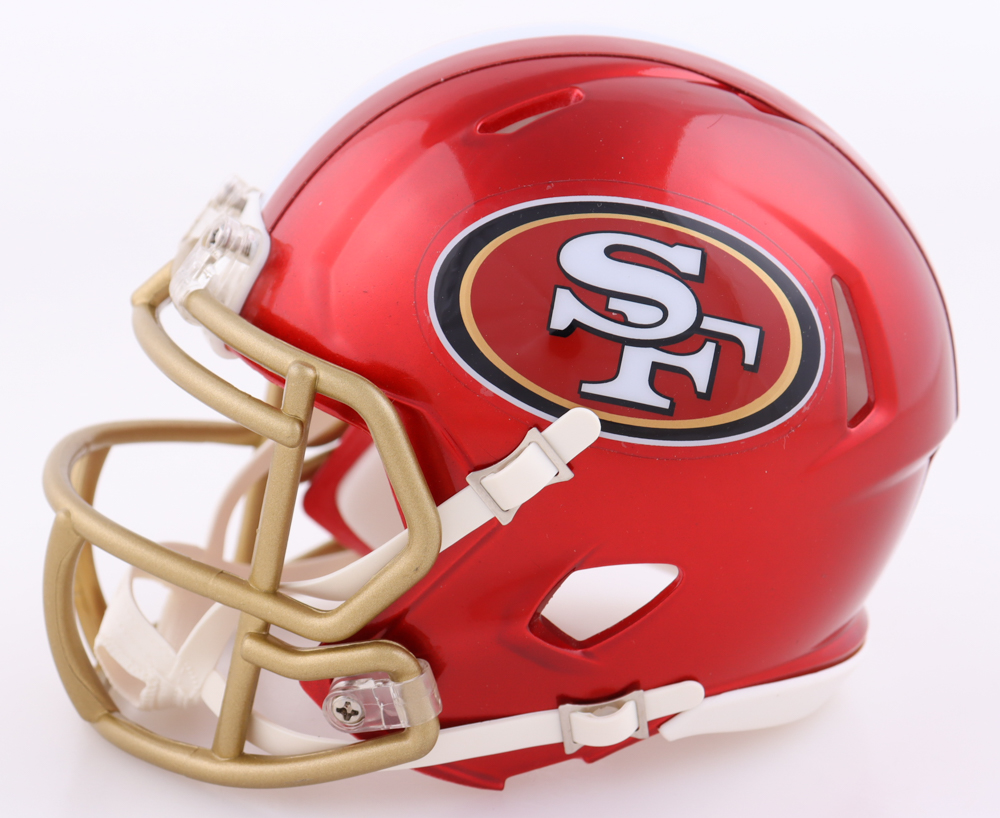 Bryant Young Signed 49ers Flash Alternate Speed Mini Helmet Inscribed "HOF 22" (Beckett) at PristineAuction.com Bryant Young Signed 49ers Flash Alternate Speed Mini Helmet Inscribed "HOF 22" (Beckett) at PristineAuction.com