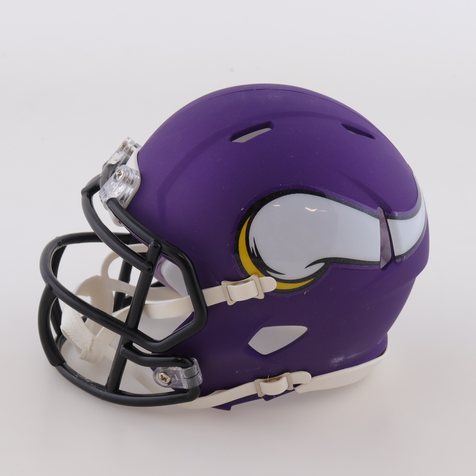 Jordan Addison Signed Vikings Speed Mini Helmet (Fanatics) at PristineAuction.com Jordan Addison Signed Vikings Speed Mini Helmet (Fanatics) at PristineAuction.com