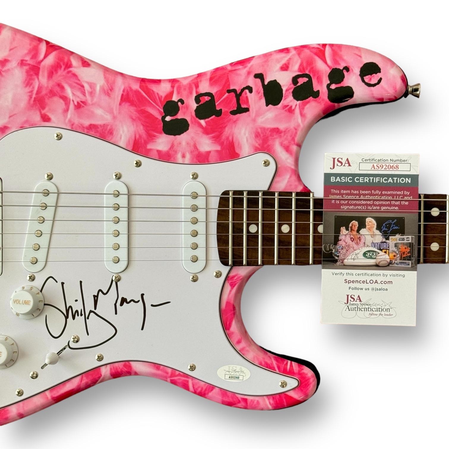 Shirley Manson Signed Custom "Garbage" Stratocaster Style Guitar (JSA) at PristineAuction.com Shirley Manson Signed Custom "Garbage" Stratocaster Style Guitar (JSA) at PristineAuction.com