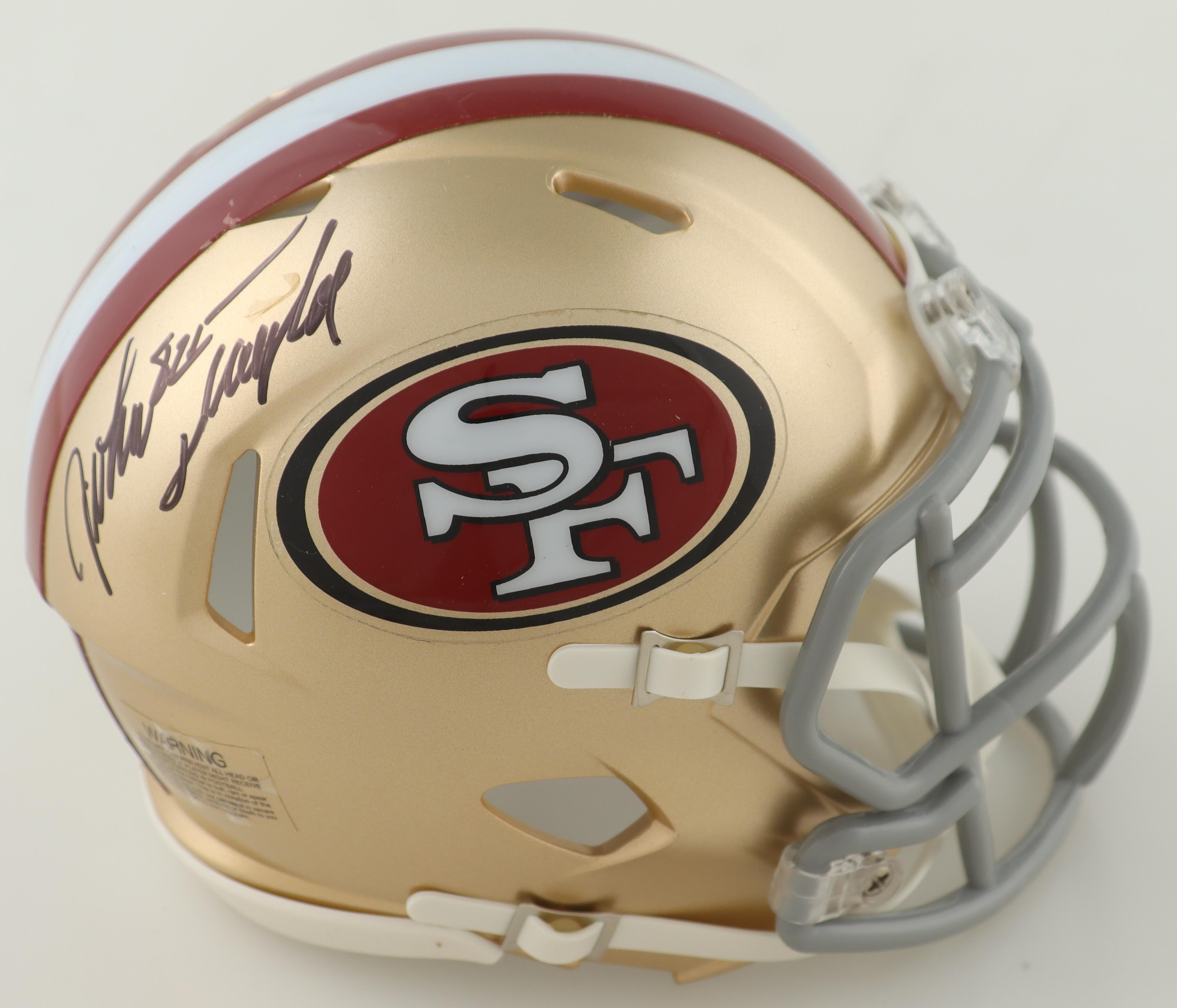 John Taylor Signed 49ers Speed Mini Helmet (JSA) at PristineAuction.com John Taylor Signed 49ers Speed Mini Helmet (JSA) at PristineAuction.com