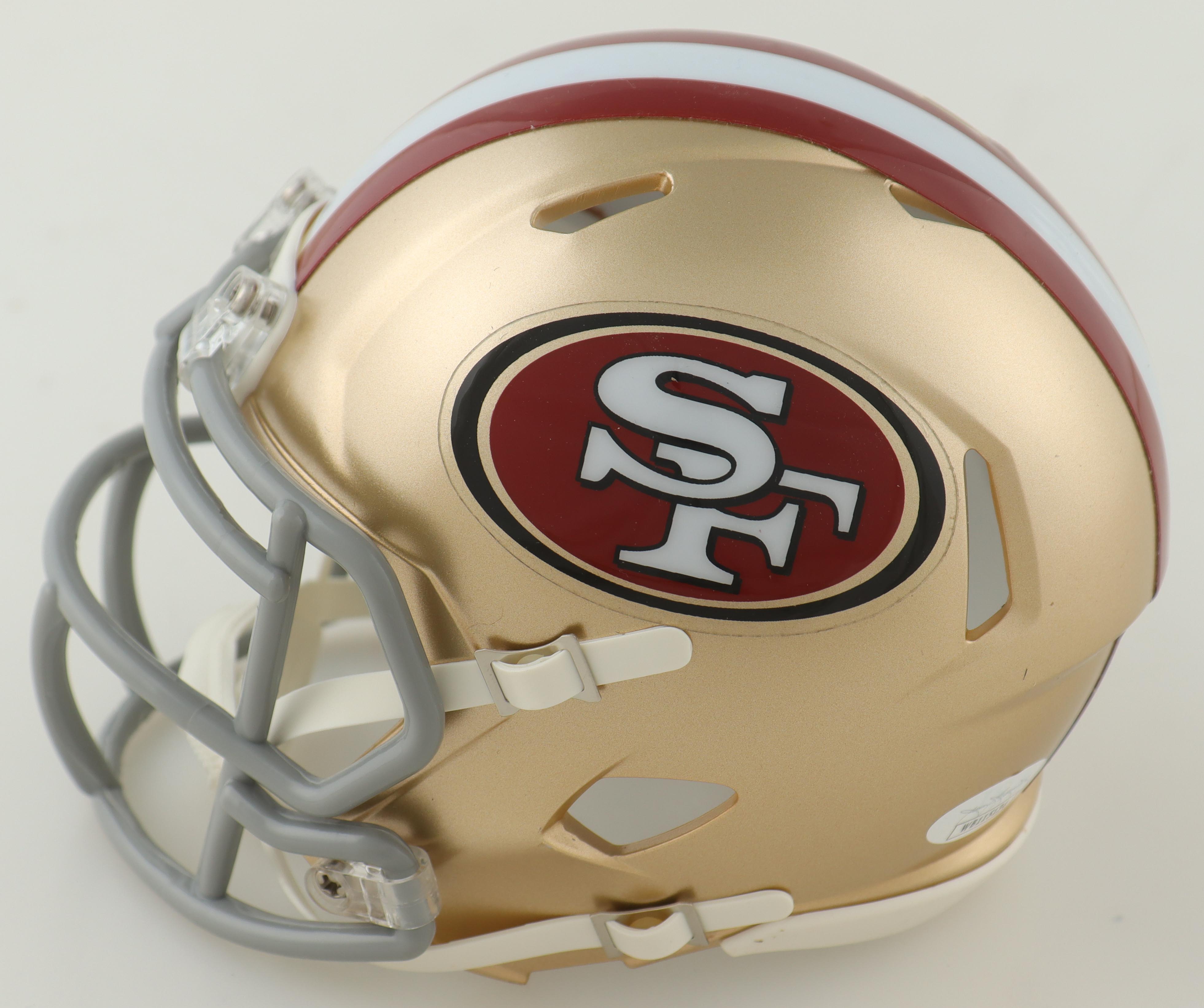 John Taylor Signed 49ers Speed Mini Helmet (JSA) at PristineAuction.com John Taylor Signed 49ers Speed Mini Helmet (JSA) at PristineAuction.com