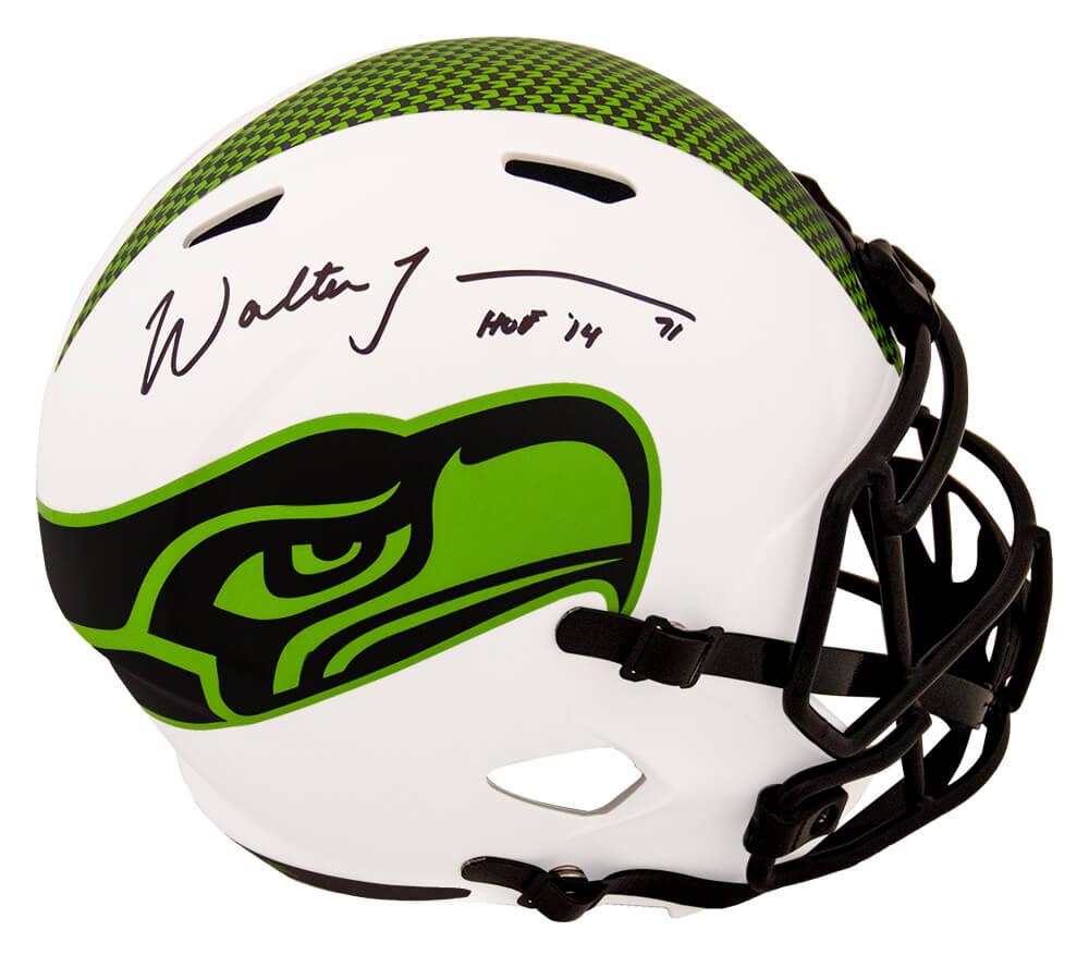 Walter Jones Signed Seahawks Full-Size Lunar Eclipse Alternate Speed ...