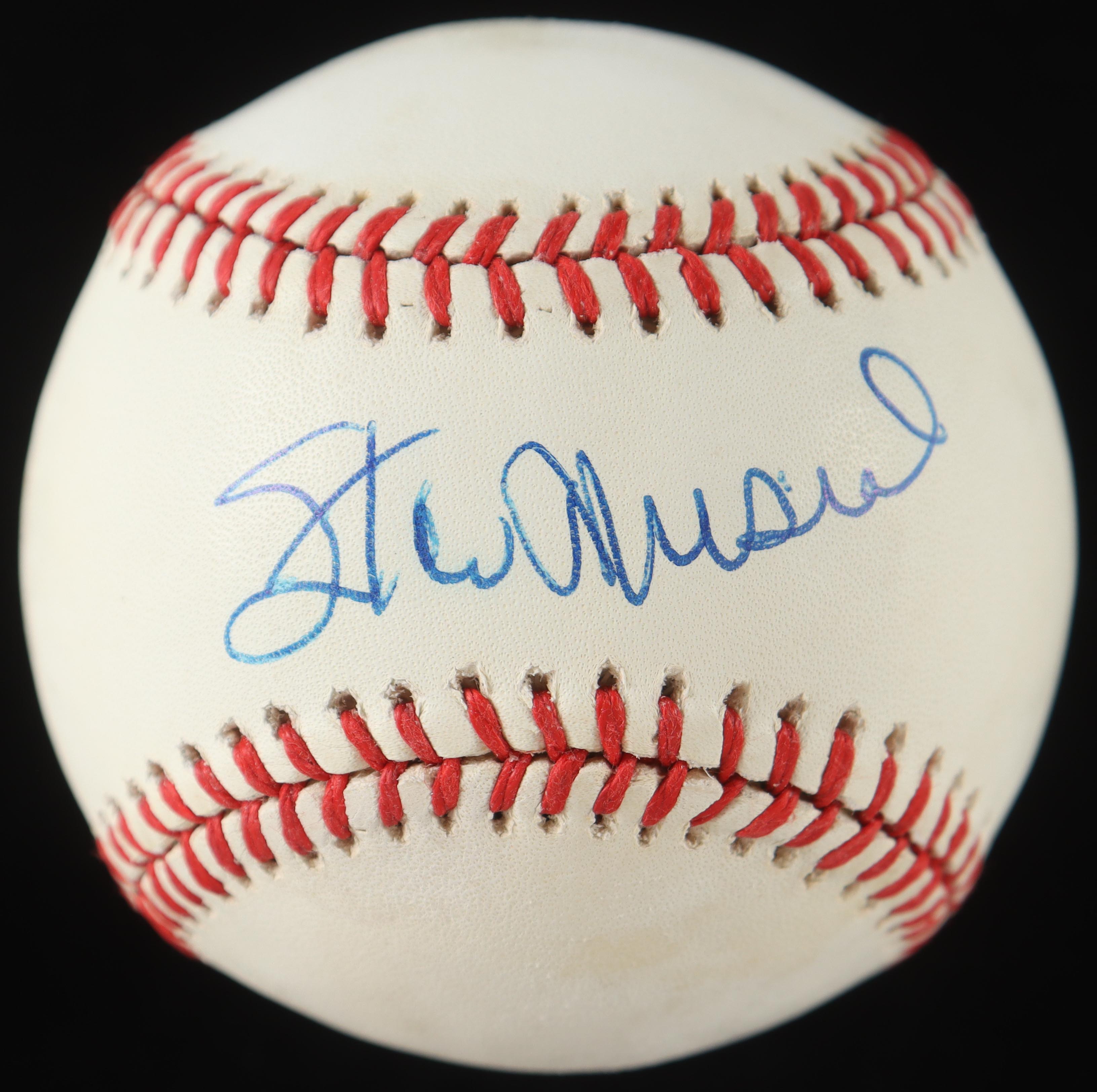 Stan Musial Signed ONL in Glass & Wood Display Case (PSA) at PristineAuction.com Stan Musial Signed ONL in Glass & Wood Display Case (PSA) at PristineAuction.com