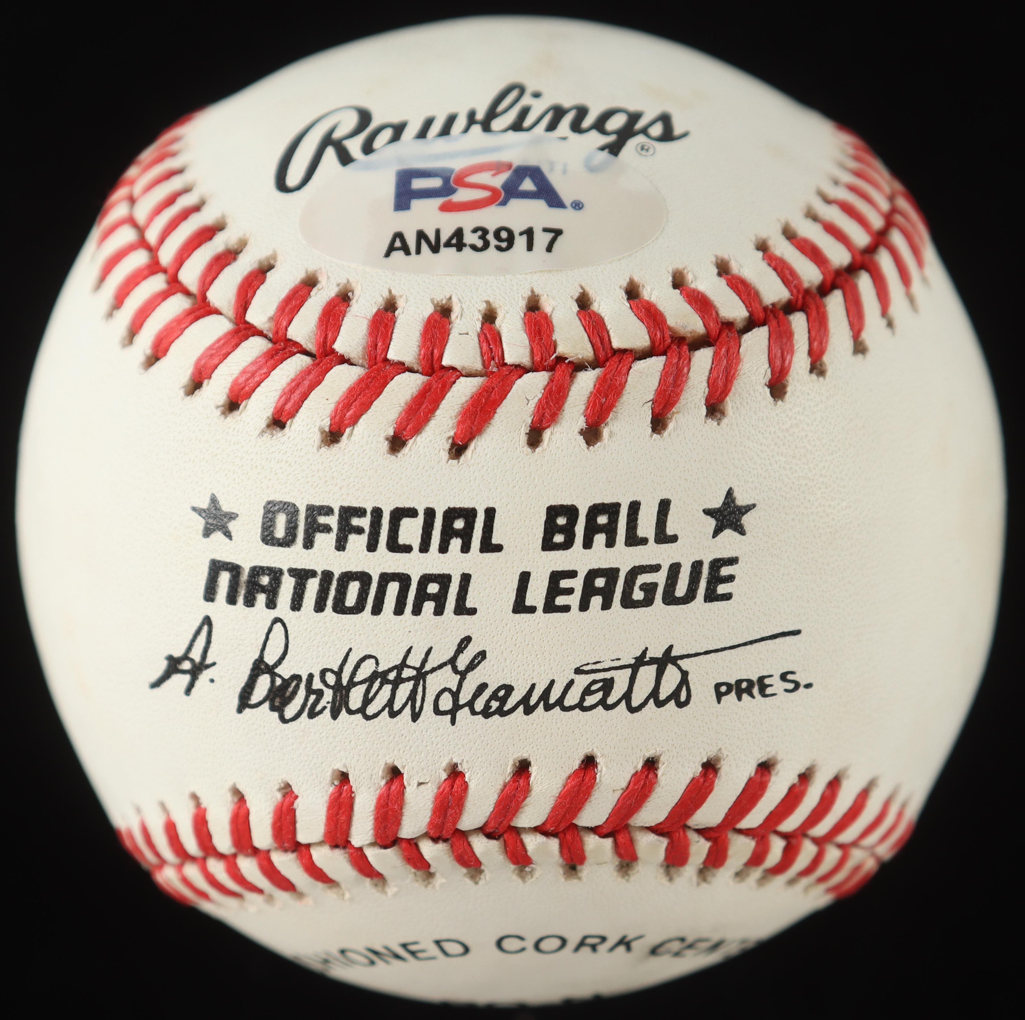 Stan Musial Signed ONL in Glass & Wood Display Case (PSA) at PristineAuction.com Stan Musial Signed ONL in Glass & Wood Display Case (PSA) at PristineAuction.com