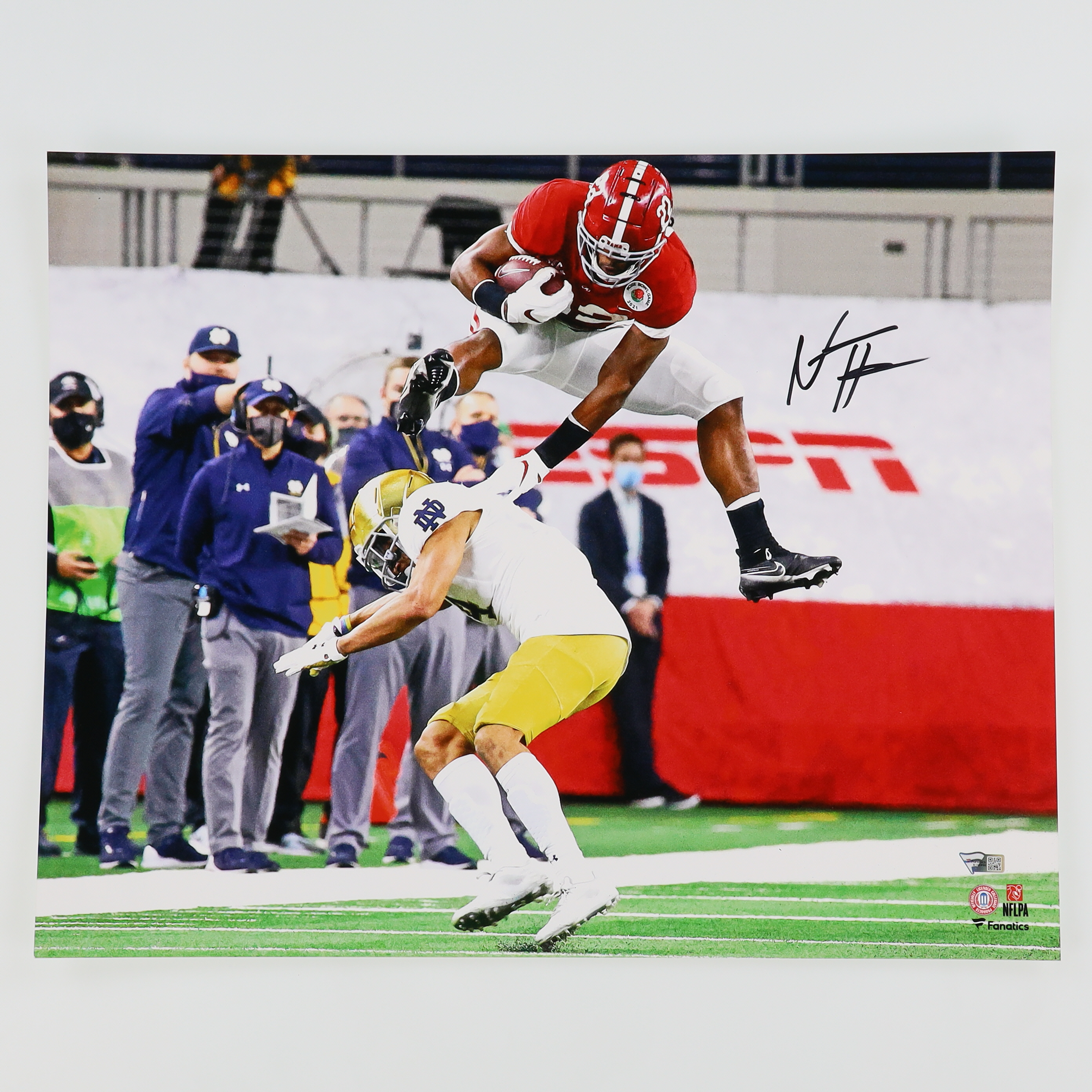 Najee Harris Signed Alabama Crimson Tide 16x20 Photo (Fanatics) at PristineAuction.com Najee Harris Signed Alabama Crimson Tide 16x20 Photo (Fanatics) at PristineAuction.com