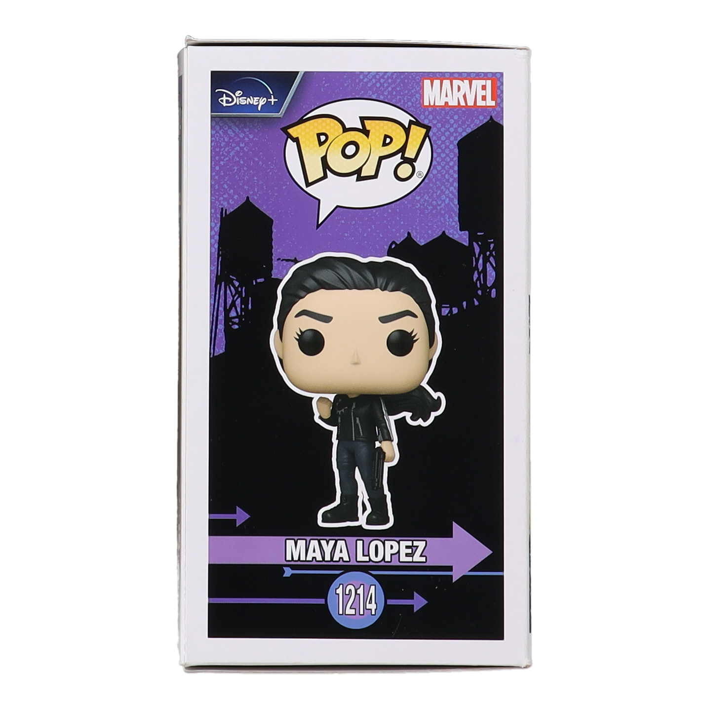 Alaqua Cox Signed "Hawkeye" #1214 Maya Lopez Funko Pop! Vinyl Figure (PSA) at PristineAuction.com Alaqua Cox Signed "Hawkeye" #1214 Maya Lopez Funko Pop! Vinyl Figure (PSA) at PristineAuction.com