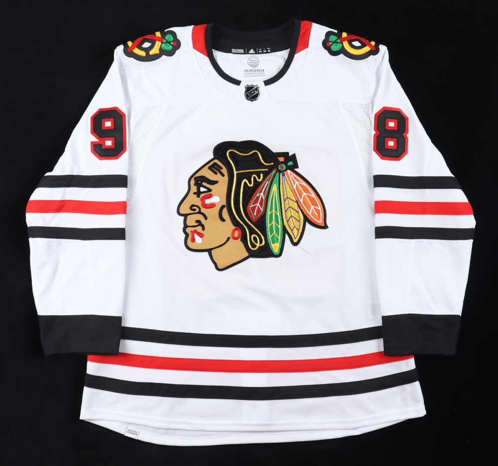 Connor Bedard Signed Blackhawks Jersey (AJ's Sports World) at PristineAuction.com Connor Bedard Signed Blackhawks Jersey (AJ's Sports World) at PristineAuction.com
