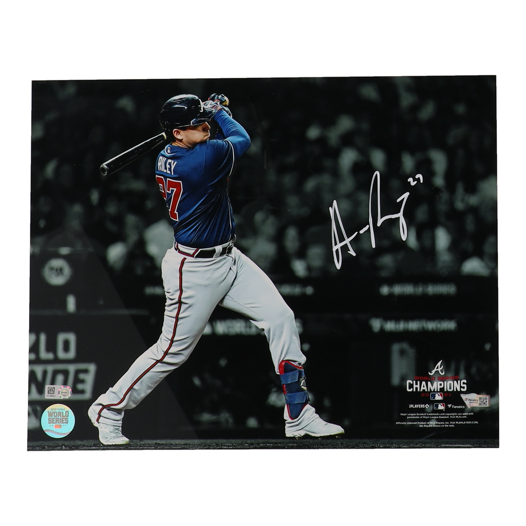 Austin Riley Signed Braves 11x14 Photo (Fanatics & MLB) at PristineAuction.com Austin Riley Signed Braves 11x14 Photo (Fanatics & MLB) at PristineAuction.com