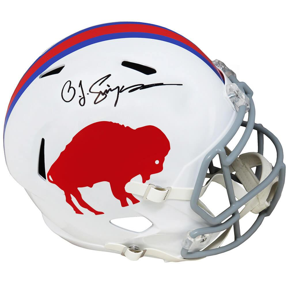 O.J. Simpson Autograph Nameplate Display – Buffalo Bills Signed Collectible