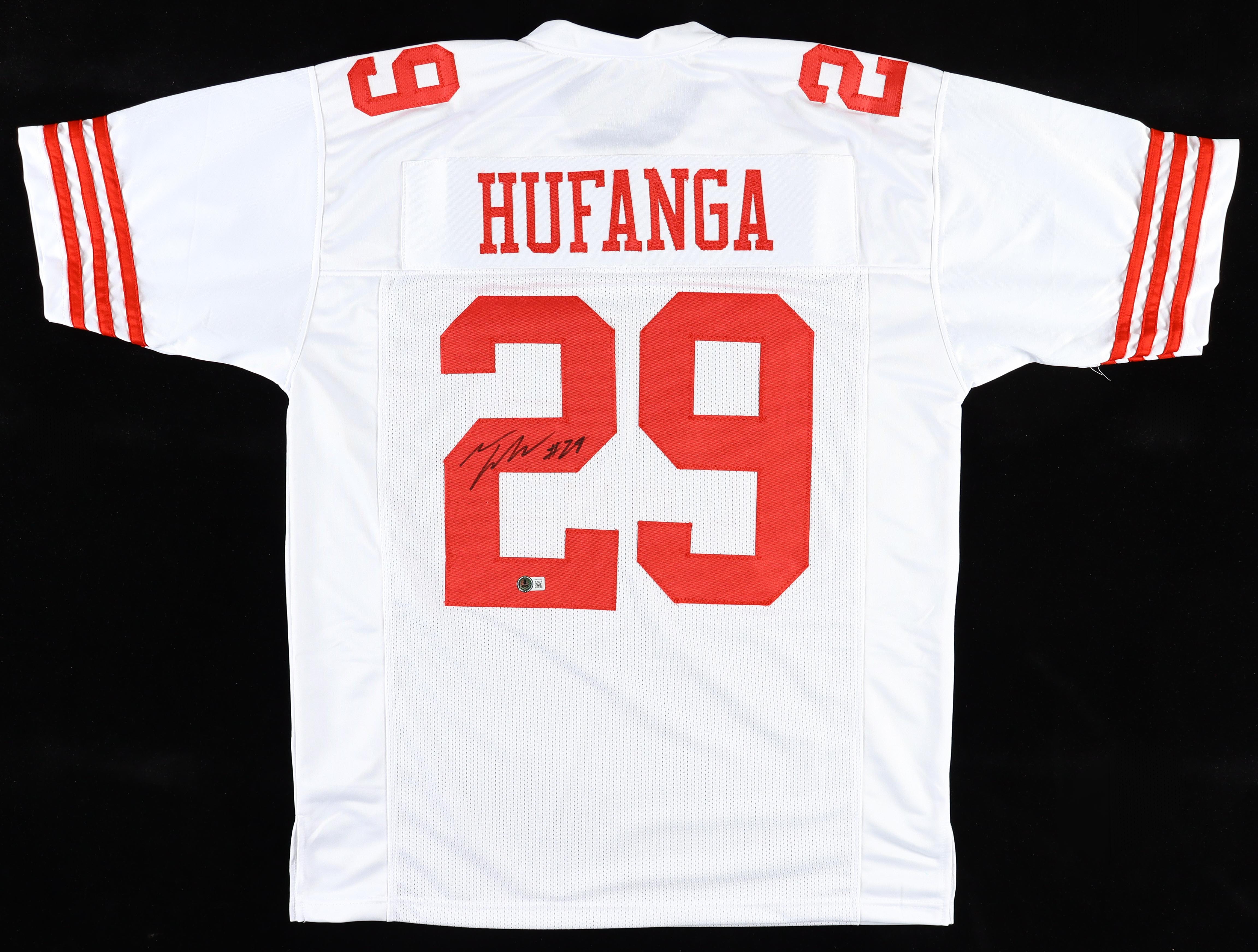 Talanoa Hufanga Signed Jersey (Beckett) at PristineAuction.com Talanoa Hufanga Signed Jersey (Beckett) at PristineAuction.com