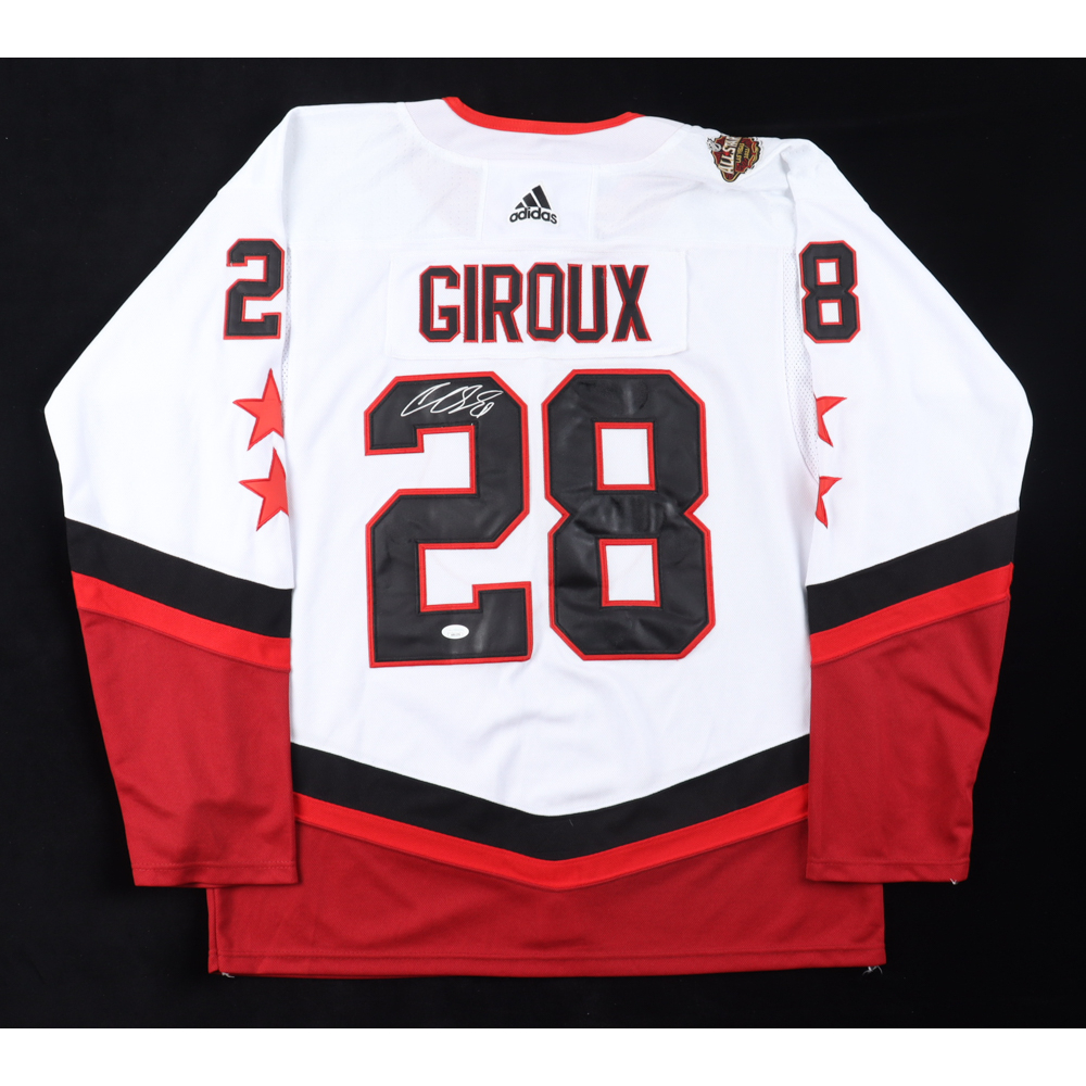 Claude Giroux Signed Jersey (JSA) Pristine Auction