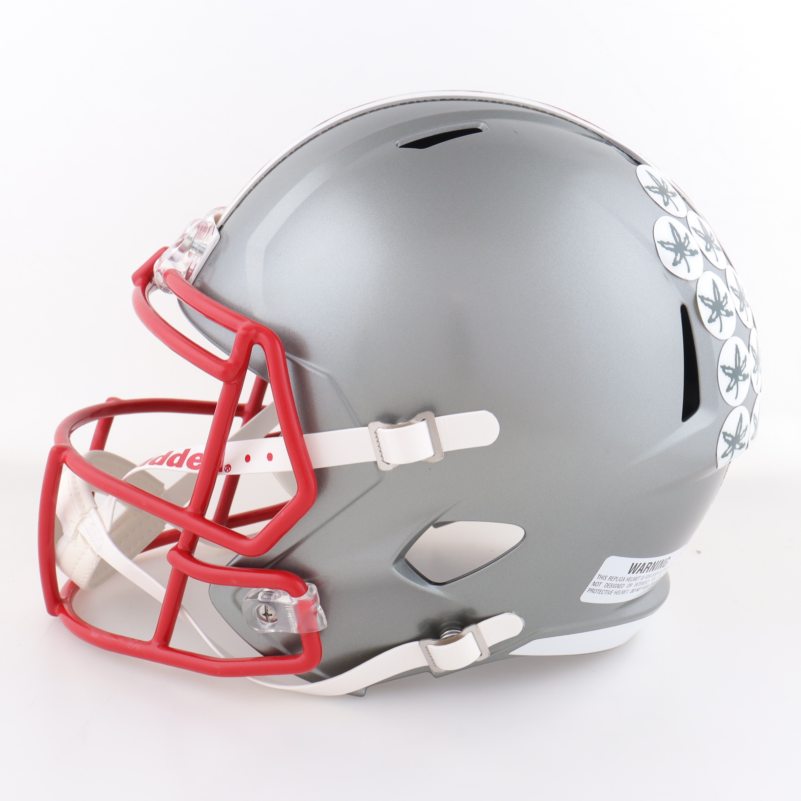 Justin Fields Signed Ohio State Buckeyes Full-Size Authentic On-Field Speed Helmet (Beckett) at PristineAuction.com Justin Fields Signed Ohio State Buckeyes Full-Size Authentic On-Field Speed Helmet (Beckett) at PristineAuction.com