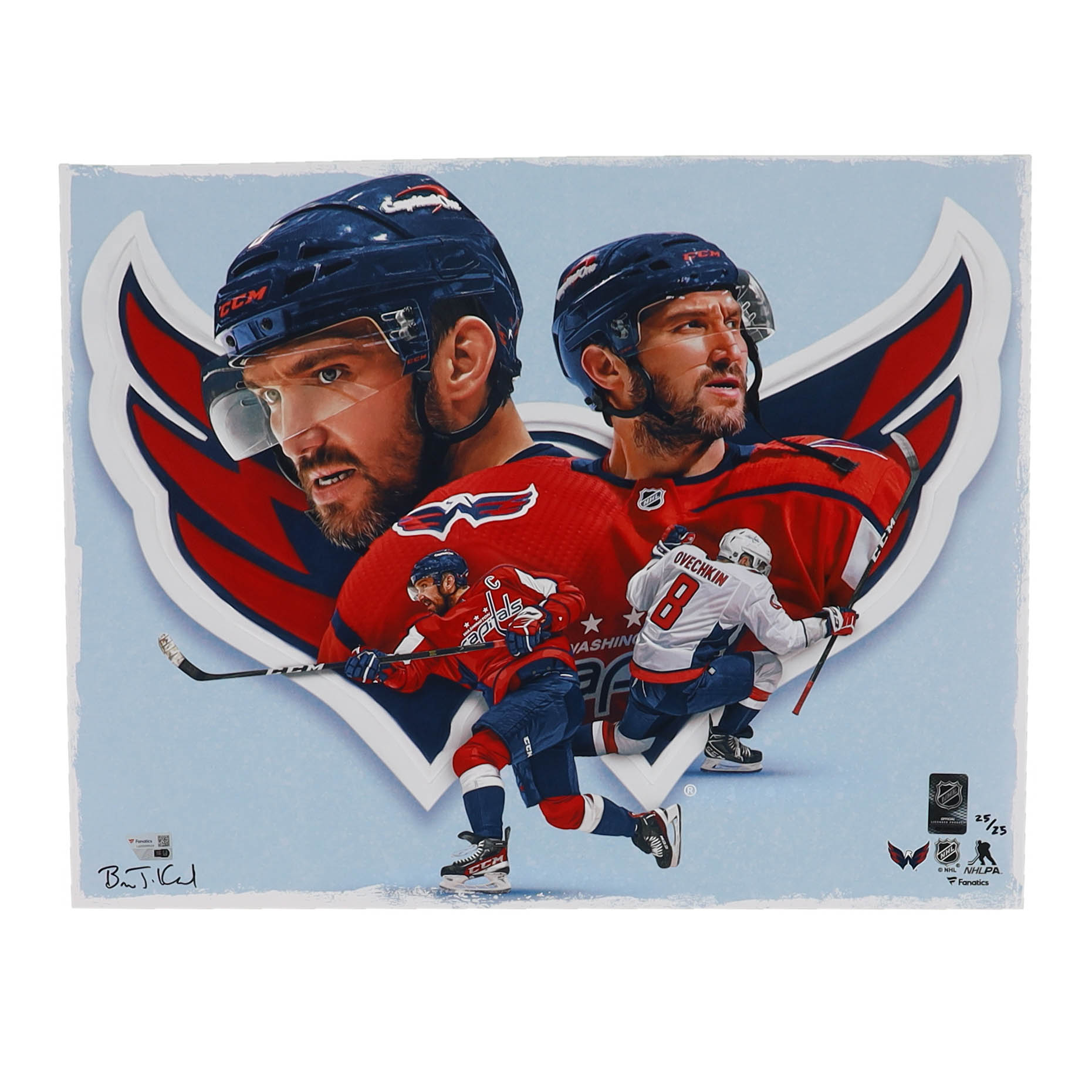 Brian Konnick SIgned LE Alexander Ovechkin Capitals 16x20 Photo (Fanatics) at PristineAuction.com Brian Konnick SIgned LE Alexander Ovechkin Capitals 16x20 Photo (Fanatics) at PristineAuction.com