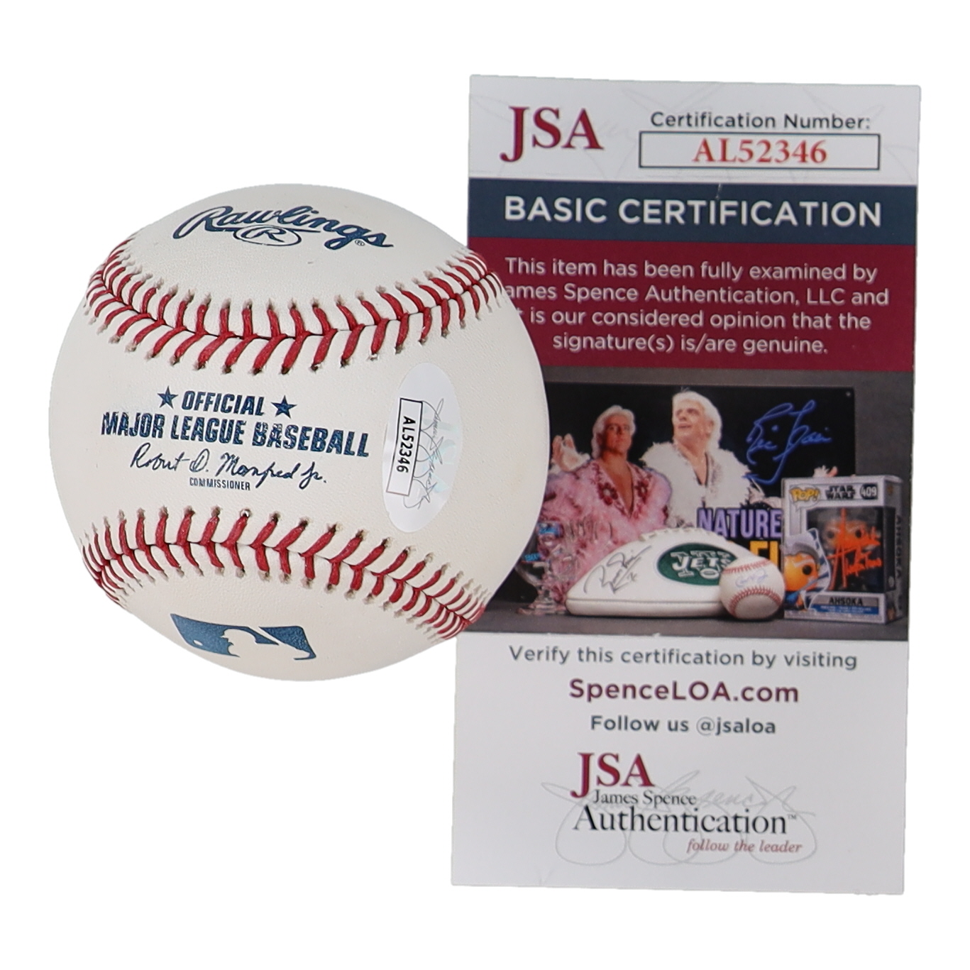 Jacob deGrom Signed OML Baseball Inscribed "2014 NL ROY" (JSA) at PristineAuction.com Jacob deGrom Signed OML Baseball Inscribed "2014 NL ROY" (JSA) at PristineAuction.com