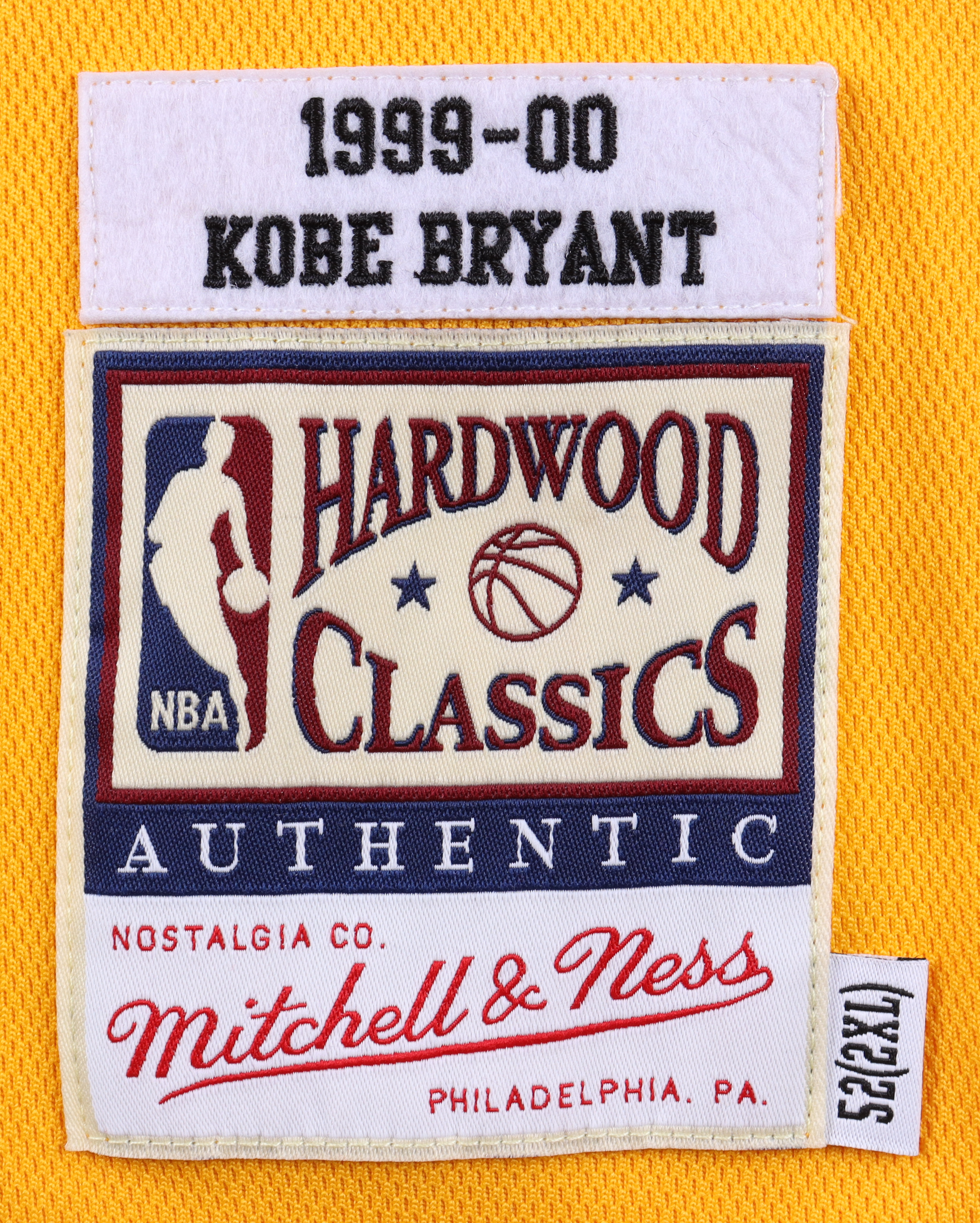 Kobe Bryant Signed LE 1999-00 Lakers Mitchell & Ness Jersey with NBA Finals Patch #4/8 (PSA & Beckett) at PristineAuction.com Kobe Bryant Signed LE 1999-00 Lakers Mitchell & Ness Jersey with NBA Finals Patch #4/8 (PSA & Beckett) at PristineAuction.com