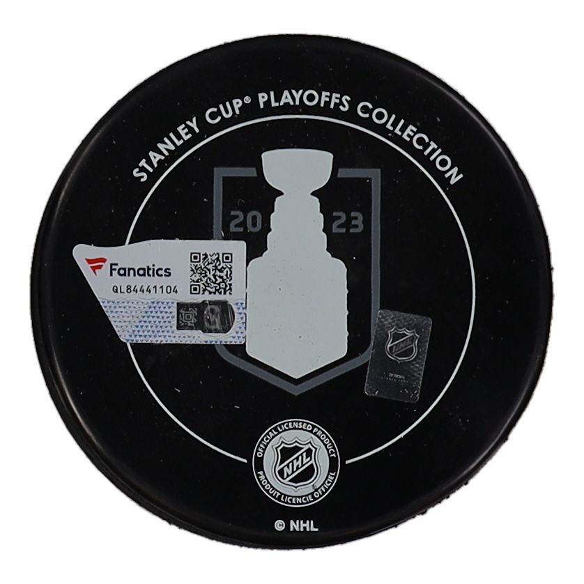 William Karlsson Signed Golden Knights 2023 Stanley Cup Champions Logo Hockey Puck (Fanatics) at PristineAuction.com William Karlsson Signed Golden Knights 2023 Stanley Cup Champions Logo Hockey Puck (Fanatics) at PristineAuction.com