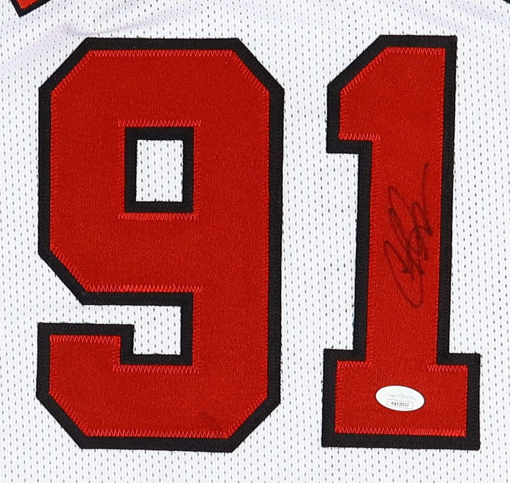 Dennis Rodman Signed Jersey (JSA) at PristineAuction.com Dennis Rodman Signed Jersey (JSA) at PristineAuction.com