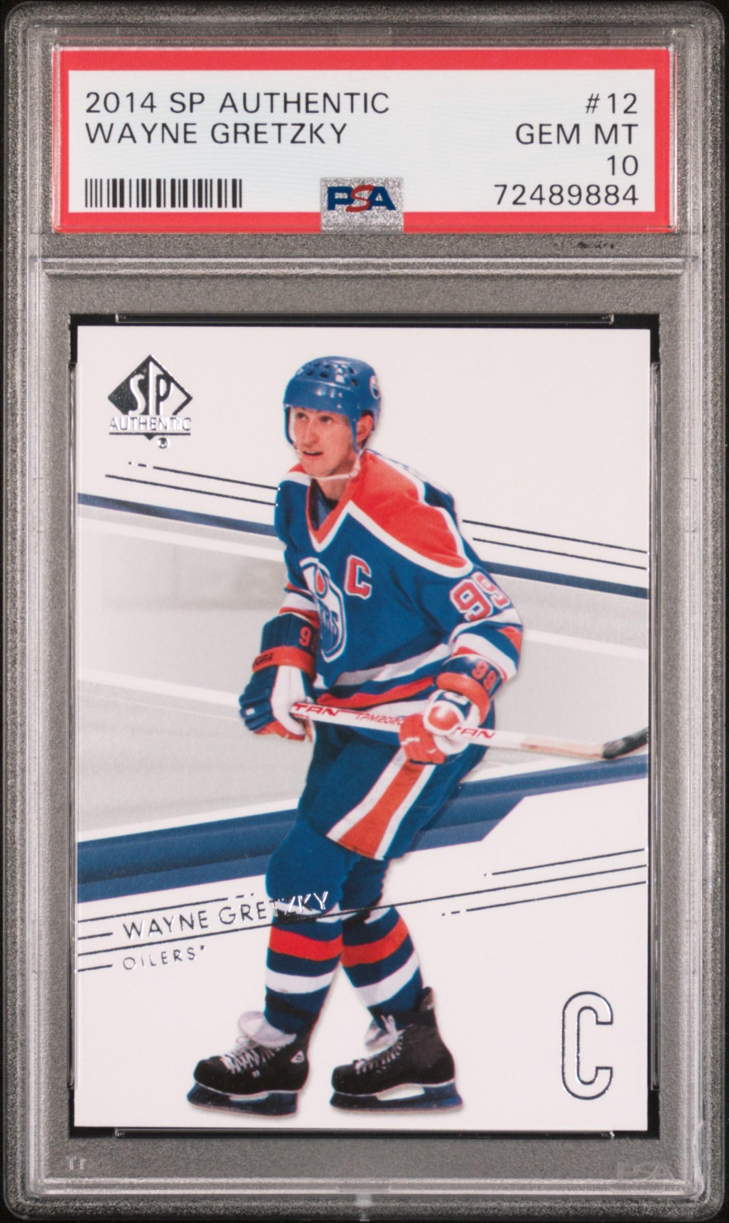 Wayne Gretzky 2014-15 SP Authentic #12 (PSA 10) at PristineAuction.com Wayne Gretzky 2014-15 SP Authentic #12 (PSA 10) at PristineAuction.com