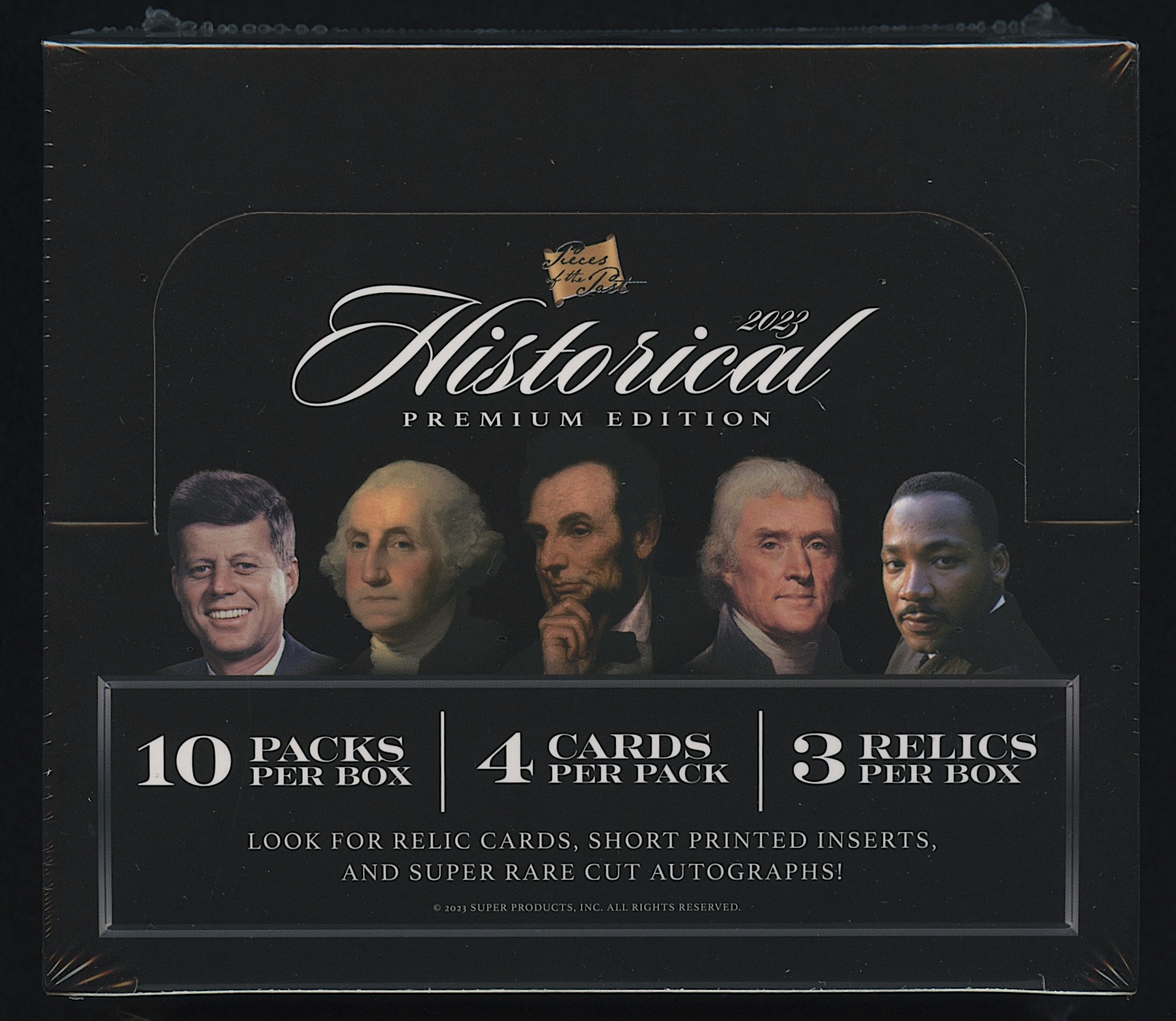 2023 Super Break Pieces of the Past Historical Premium Edition Box at PristineAuction.com 2023 Super Break Pieces of the Past Historical Premium Edition Box at PristineAuction.com