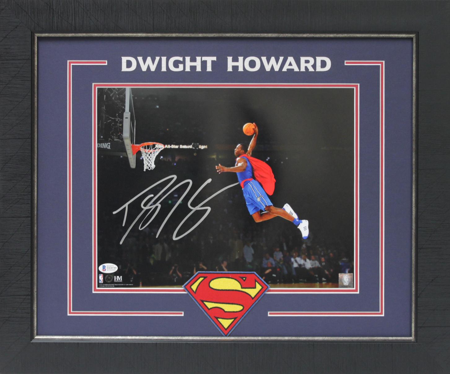 Dwight Howard Signed "Superman" 20x24 Custom Framed Photo (Beckett) at PristineAuction.com Dwight Howard Signed "Superman" 20x24 Custom Framed Photo (Beckett) at PristineAuction.com