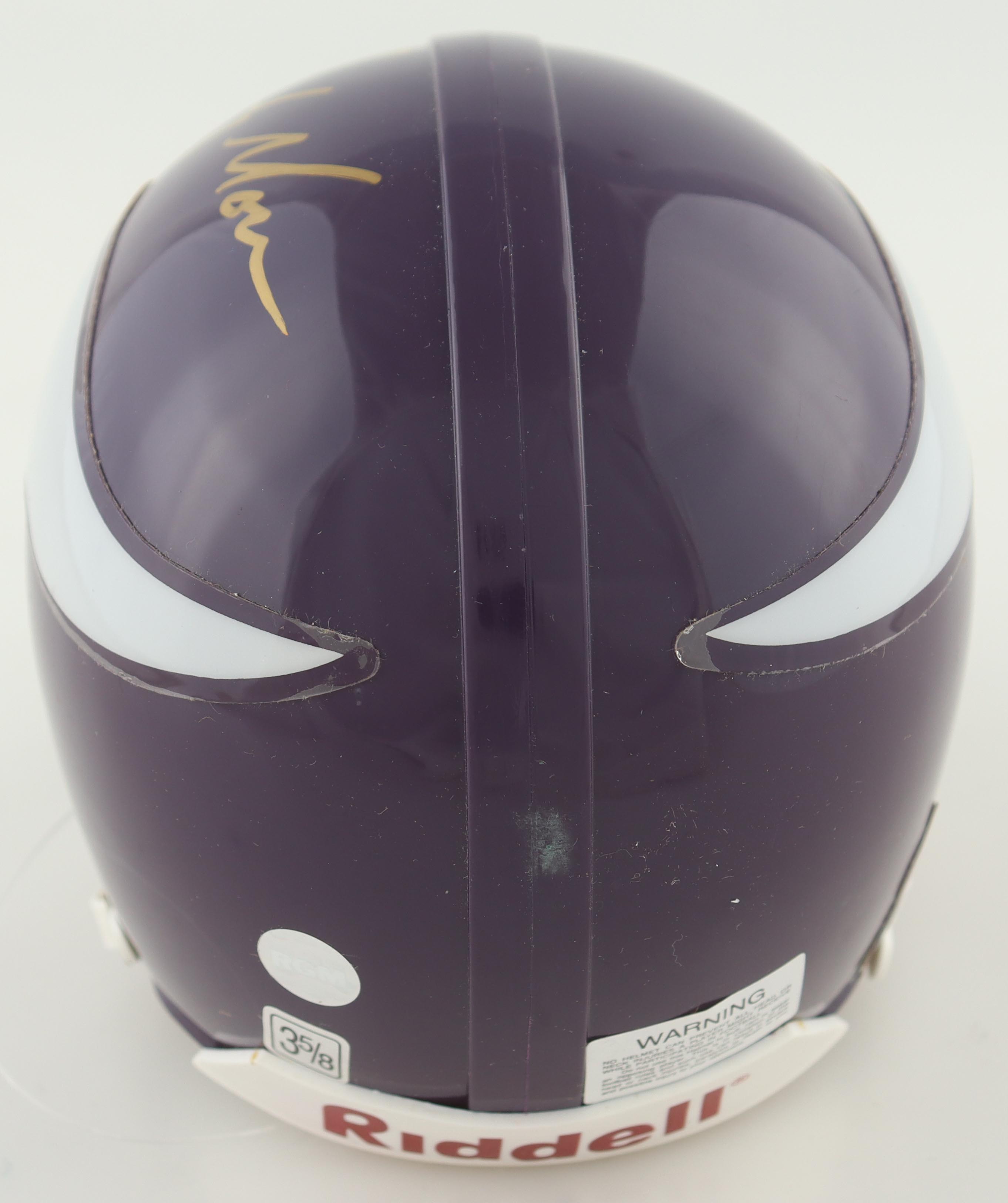 Randy Moss Signed Vikings Mini Helmet (UDA) at PristineAuction.com Randy Moss Signed Vikings Mini Helmet (UDA) at PristineAuction.com