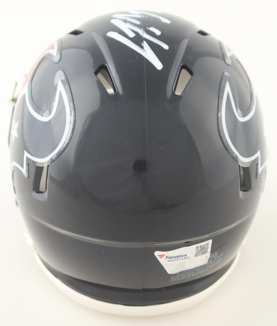 C. J. Stroud Signed Texans Speed Mini Helmet (Fanatics) at PristineAuction.com C. J. Stroud Signed Texans Speed Mini Helmet (Fanatics) at PristineAuction.com