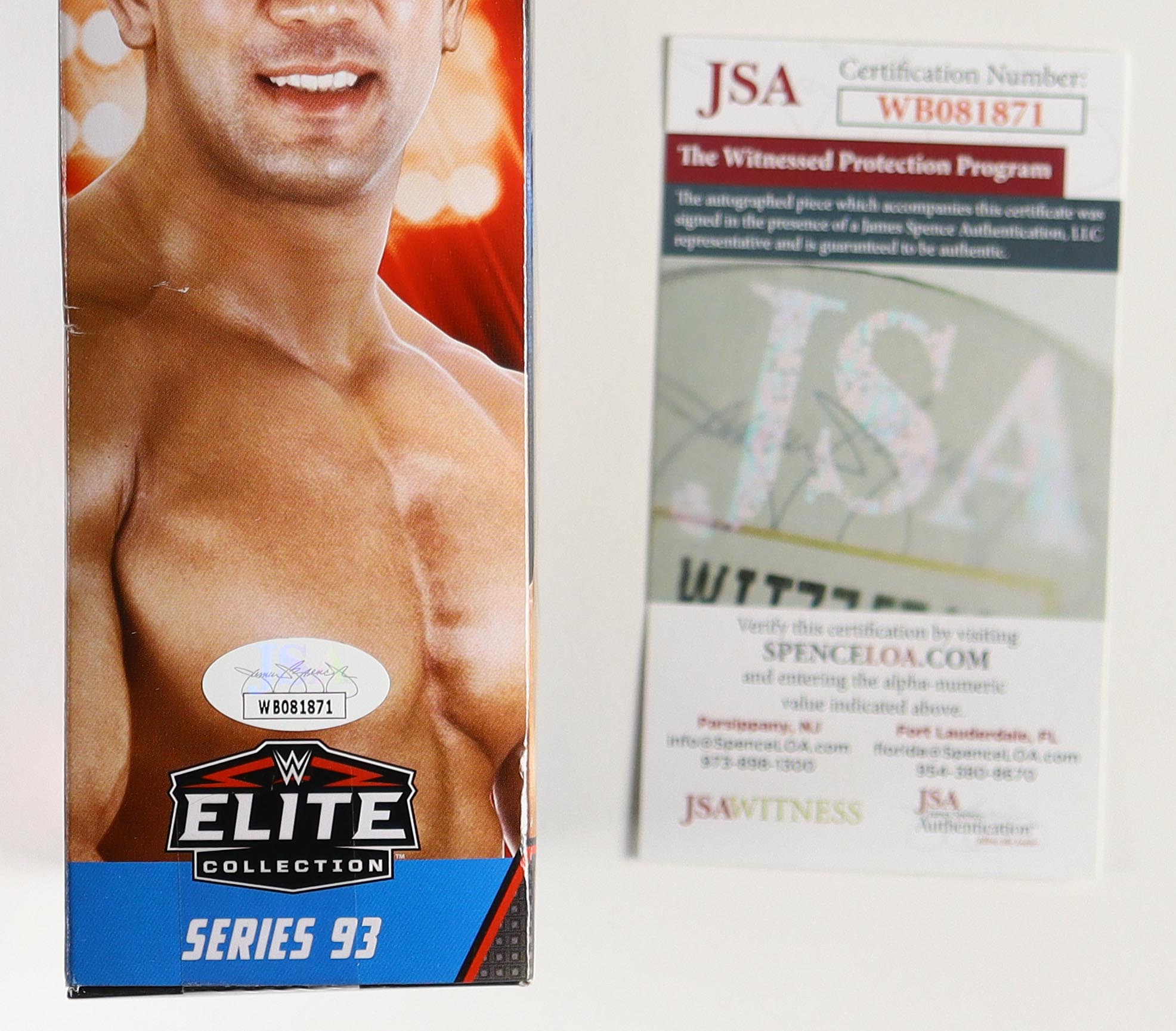 Ricky "The Dragon" Steamboat Signed WWE Elite Collection Action Figure Inscribed "HOF 2009" (JSA) at PristineAuction.com Ricky "The Dragon" Steamboat Signed WWE Elite Collection Action Figure Inscribed "HOF 2009" (JSA) at PristineAuction.com