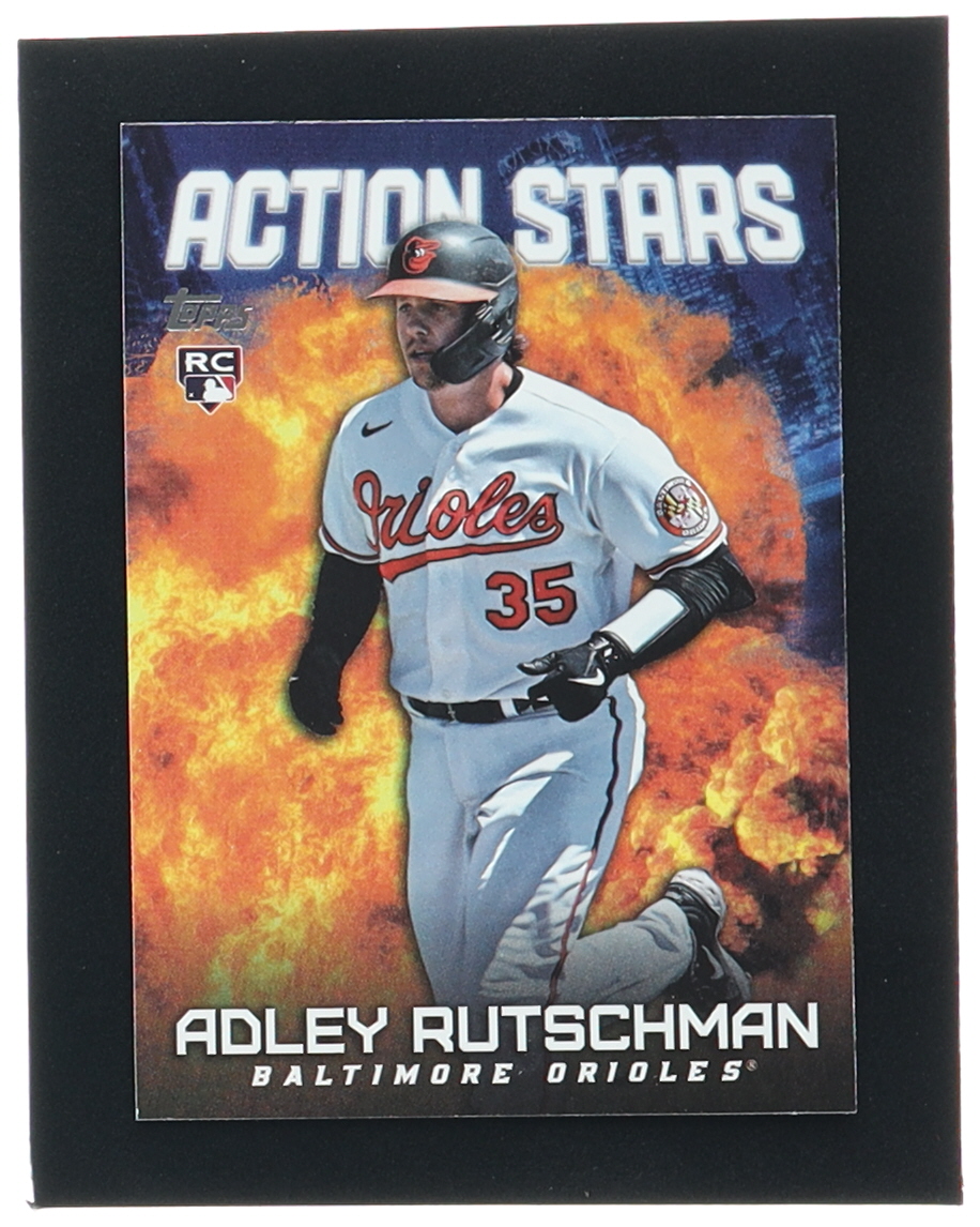 Adley Rutschman 2023 Topps Update Action Stars #AS1 RC at PristineAuction.com Adley Rutschman 2023 Topps Update Action Stars #AS1 RC at PristineAuction.com