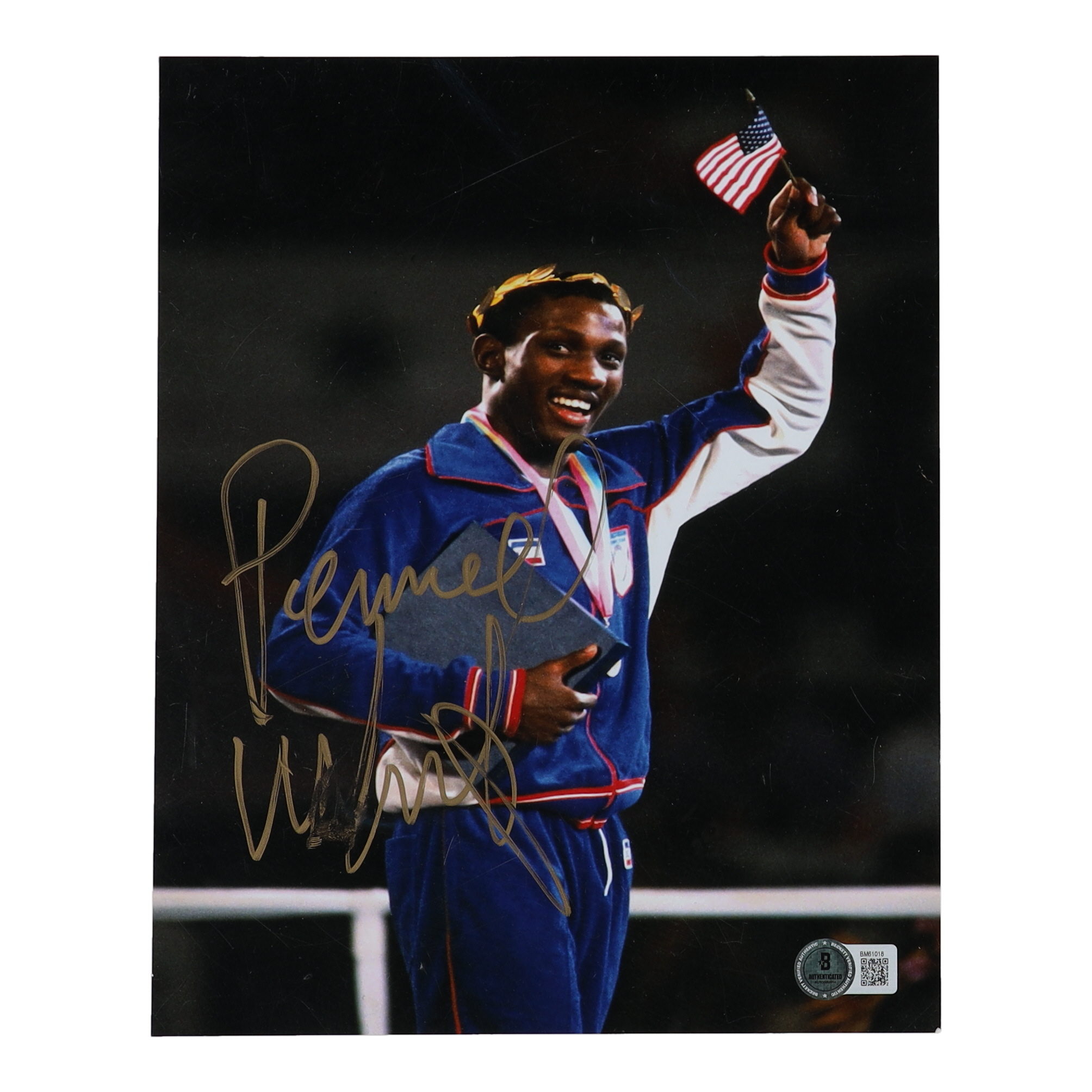 Pernell Whitaker Signed Team USA 8x10 Photo (Beckett) at PristineAuction.com Pernell Whitaker Signed Team USA 8x10 Photo (Beckett) at PristineAuction.com