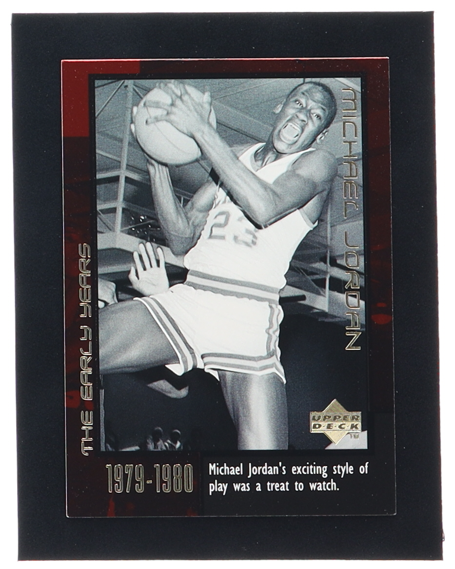 Michael Jordan 1999 Upper Deck Michael Jordan Career #5 / The Early Years at PristineAuction.com Michael Jordan 1999 Upper Deck Michael Jordan Career #5 / The Early Years at PristineAuction.com