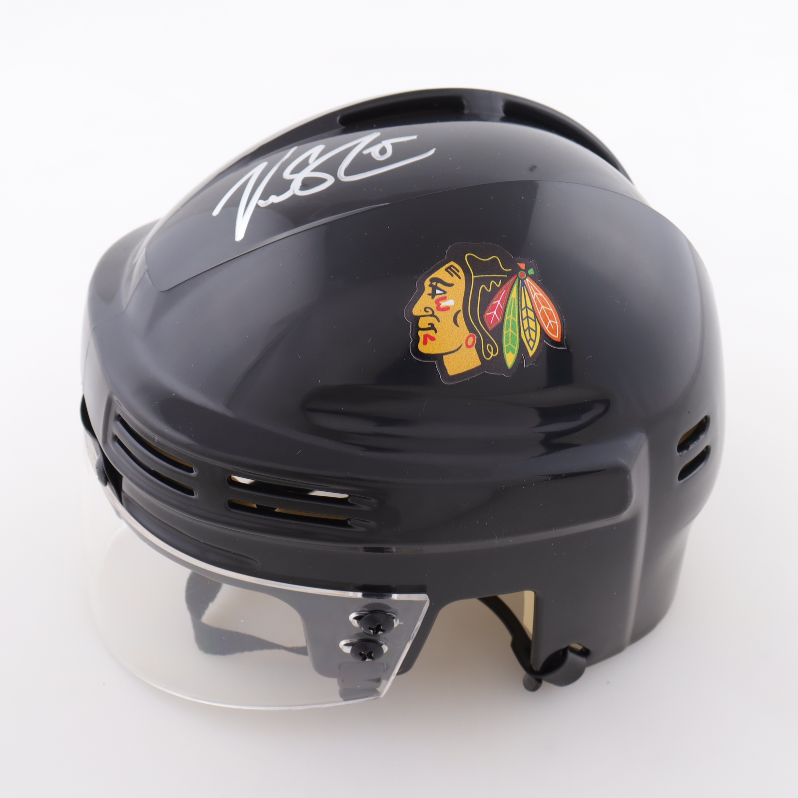 Viktor Stalberg Signed Blackhawks Mini Helmet (PSA) at PristineAuction.com Viktor Stalberg Signed Blackhawks Mini Helmet (PSA) at PristineAuction.com