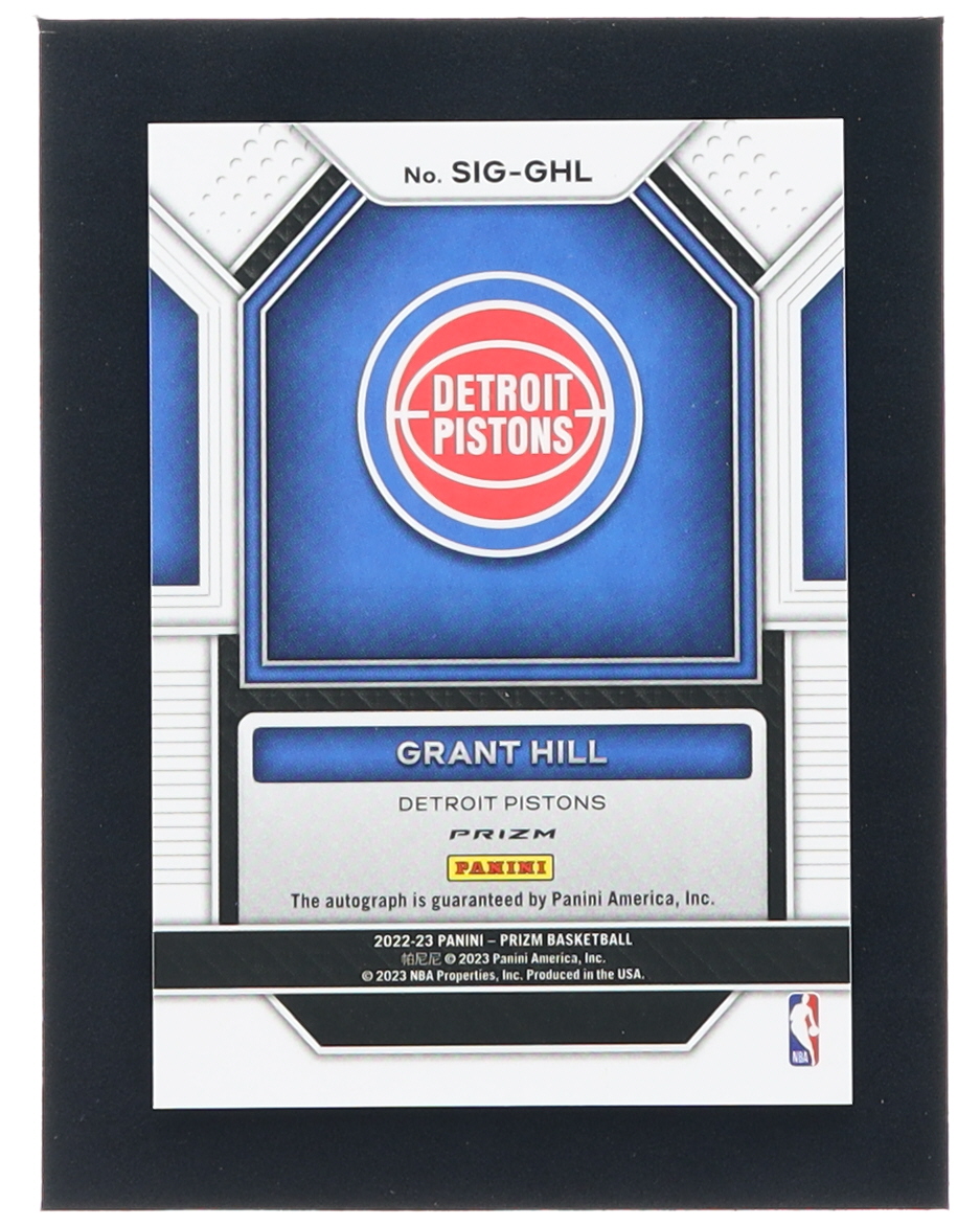Grant Hill 2022-23 Panini Prizm Signatures Prizms Choice #23 at PristineAuction.com Grant Hill 2022-23 Panini Prizm Signatures Prizms Choice #23 at PristineAuction.com
