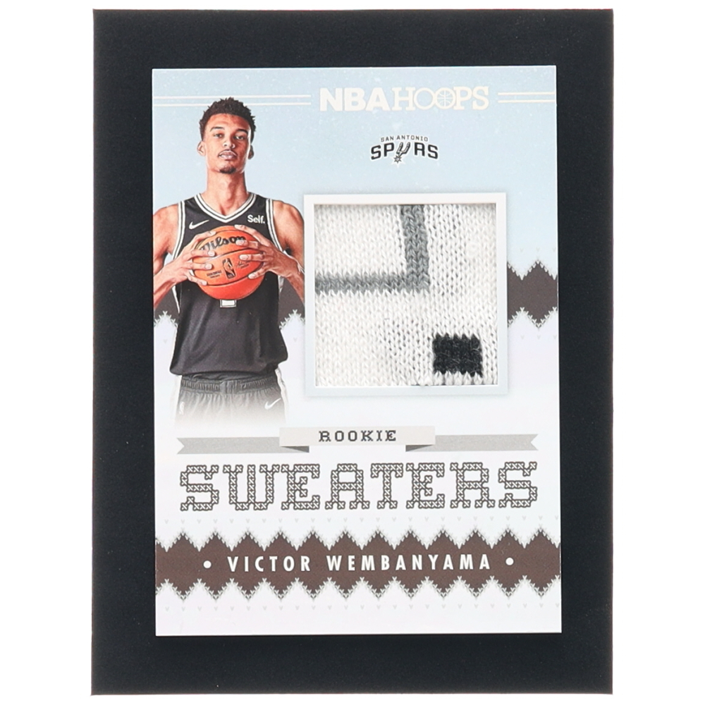 Victor Wembanyama 2023-24 Hoops Rookie Sweaters #33 RC | Pristine 