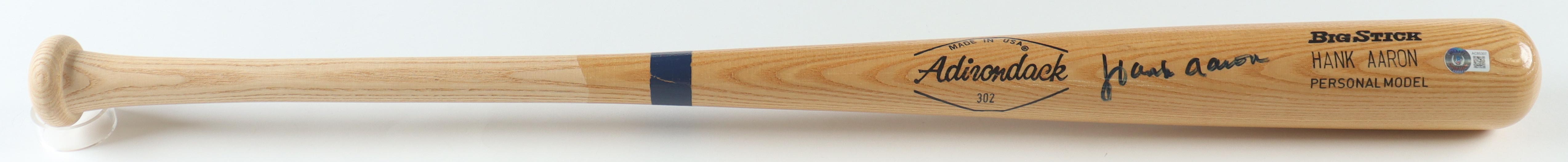 Hank Aaron Signed Rawlings Baseball Bat (Beckett) at PristineAuction.com Hank Aaron Signed Rawlings Baseball Bat (Beckett) at PristineAuction.com