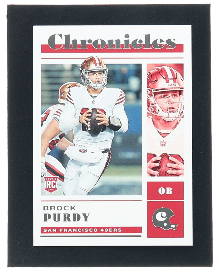 Brock Purdy 2022 Panini Chronicles #41 RC at PristineAuction.com Brock Purdy 2022 Panini Chronicles #41 RC at PristineAuction.com