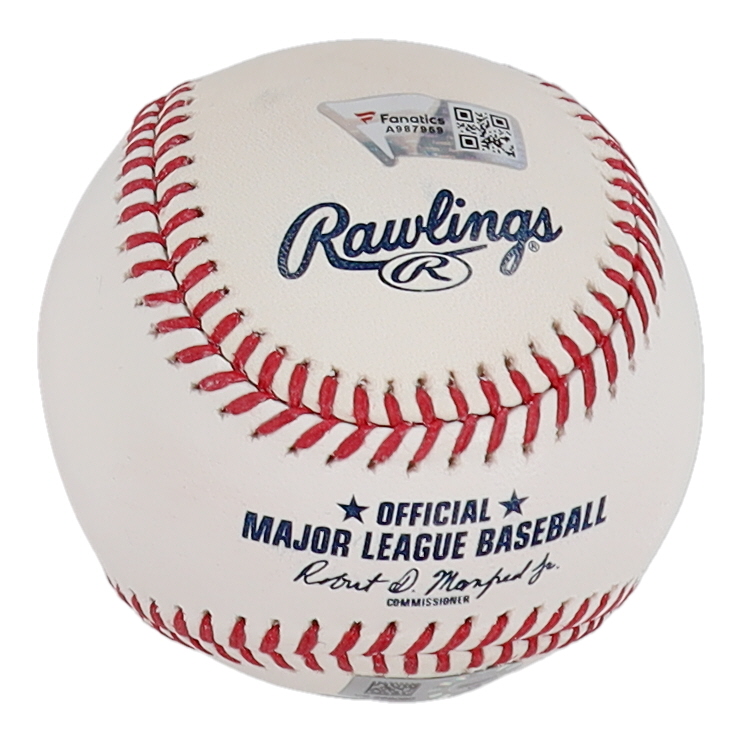 Chipper Jones Signed OML Baseball Inscribed "99 NL MVP" (Fanatics & MLB) at PristineAuction.com Chipper Jones Signed OML Baseball Inscribed "99 NL MVP" (Fanatics & MLB) at PristineAuction.com