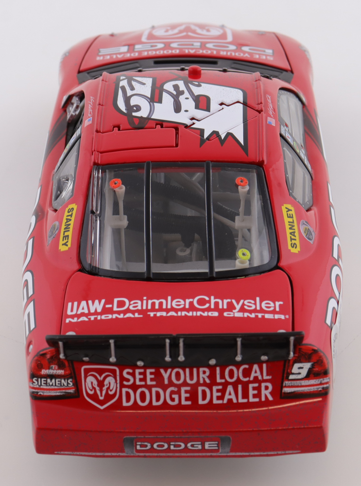 Kasey Kahne Signed LE NASCAR #9 Dodge Dealers / Richmond Raced Win Version / 2005 Charger - 1:24 Premium Action Diecast Car (Beckett) at PristineAuction.com Kasey Kahne Signed LE NASCAR #9 Dodge Dealers / Richmond Raced Win Version / 2005 Charger - 1:24 Premium Action Diecast Car (Beckett) at PristineAuction.com