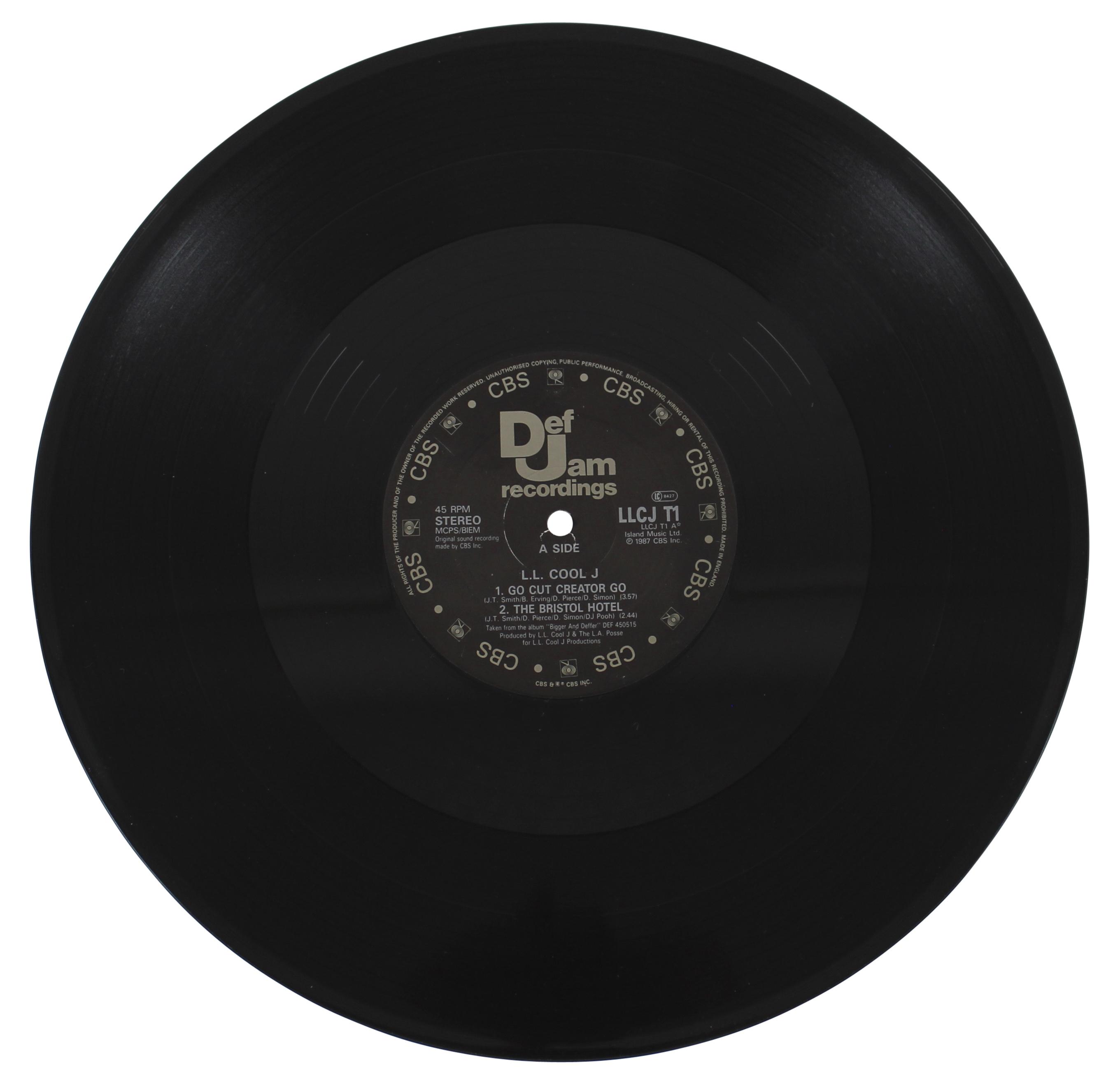 L.L. Cool J Signed "Go Cut Creator Go" Vinyl Record Album Cover (Beckett) at PristineAuction.com L.L. Cool J Signed "Go Cut Creator Go" Vinyl Record Album Cover (Beckett) at PristineAuction.com