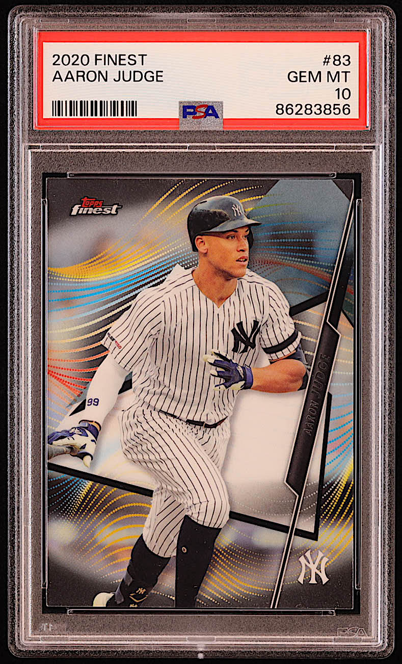 Aaron Judge 2020 Finest #83 (PSA 10) at PristineAuction.com Aaron Judge 2020 Finest #83 (PSA 10) at PristineAuction.com