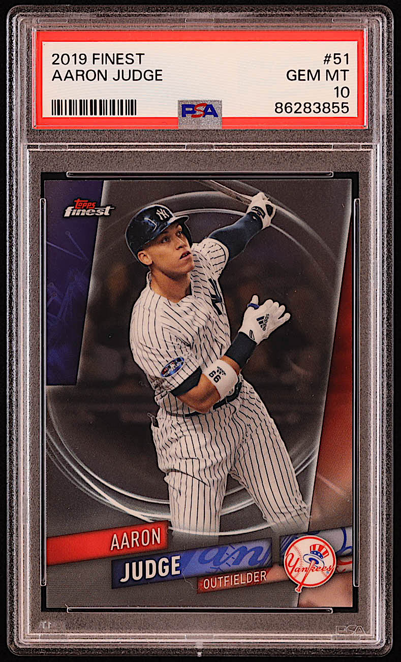 Aaron Judge 2019 Finest #51 (PSA 10) at PristineAuction.com Aaron Judge 2019 Finest #51 (PSA 10) at PristineAuction.com