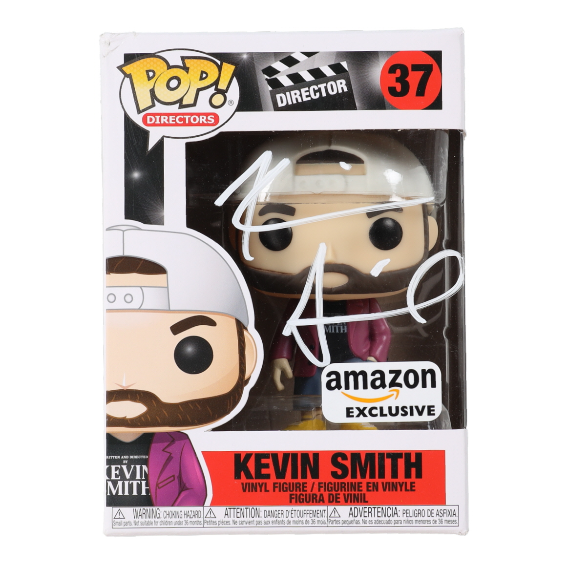 Kevin Smith Signed "Director" #37 Kevin Smith Funko Pop! Vinyl Figure (Beckett) at PristineAuction.com Kevin Smith Signed "Director" #37 Kevin Smith Funko Pop! Vinyl Figure (Beckett) at PristineAuction.com