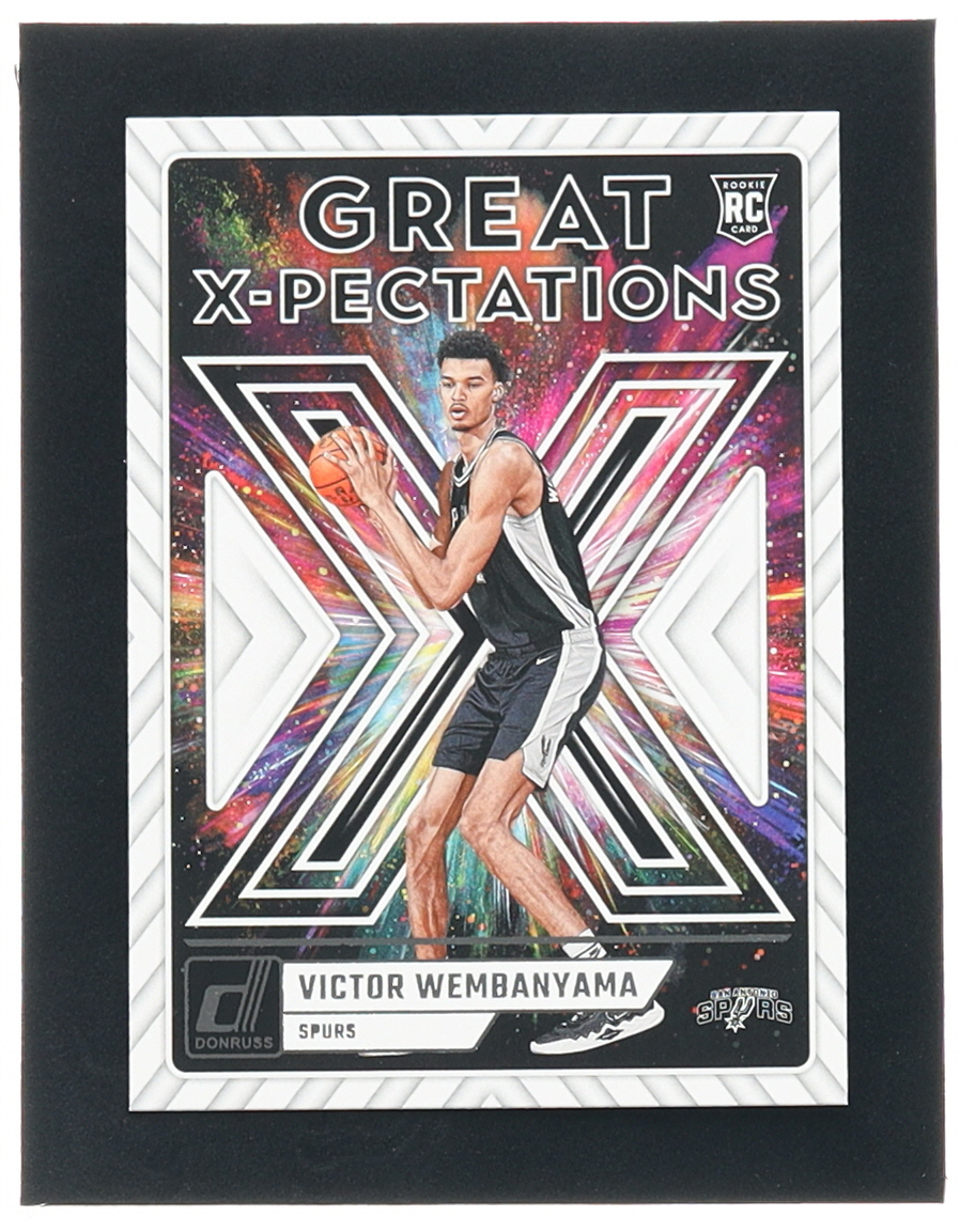 Victor Wembanyama 2023-24 Donruss Great X-Pectations #10 RC at PristineAuction.com Victor Wembanyama 2023-24 Donruss Great X-Pectations #10 RC at PristineAuction.com