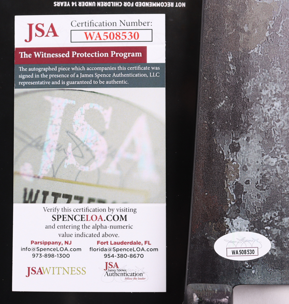 Nick Castle Signed "Halloween Ends" Knife Inscribed "The Shape" (JSA) at PristineAuction.com Nick Castle Signed "Halloween Ends" Knife Inscribed "The Shape" (JSA) at PristineAuction.com