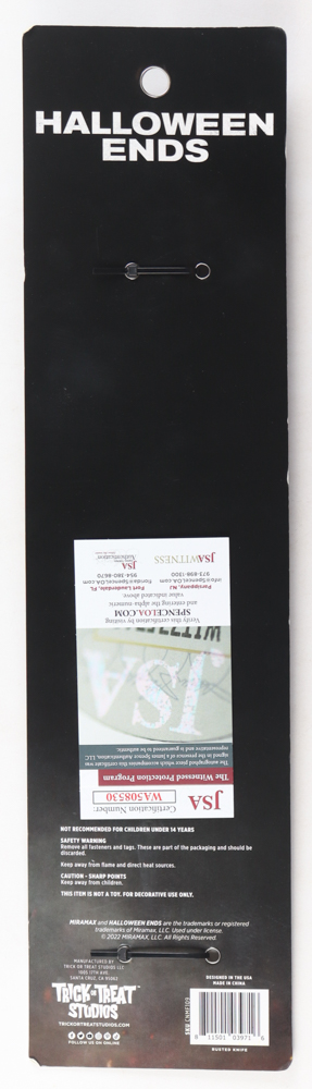 Nick Castle Signed "Halloween Ends" Knife Inscribed "The Shape" (JSA) at PristineAuction.com Nick Castle Signed "Halloween Ends" Knife Inscribed "The Shape" (JSA) at PristineAuction.com