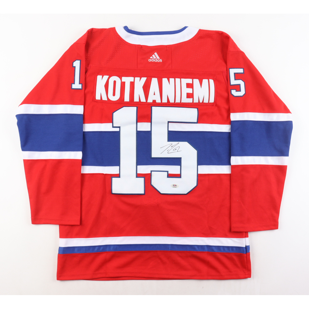 Jesperi Kotkaniemi Signed Jersey (PSA) | Pristine Auction