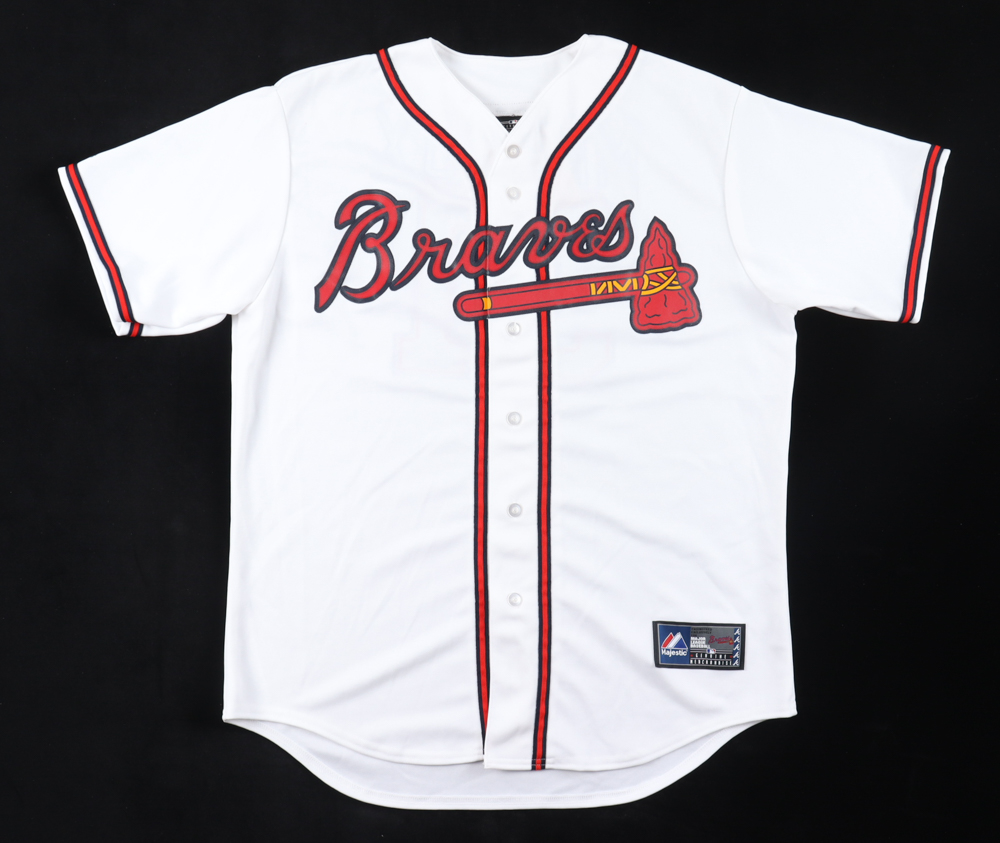 Greg Maddux Signed Braves Jersey (Beckett) at PristineAuction.com Greg Maddux Signed Braves Jersey (Beckett) at PristineAuction.com