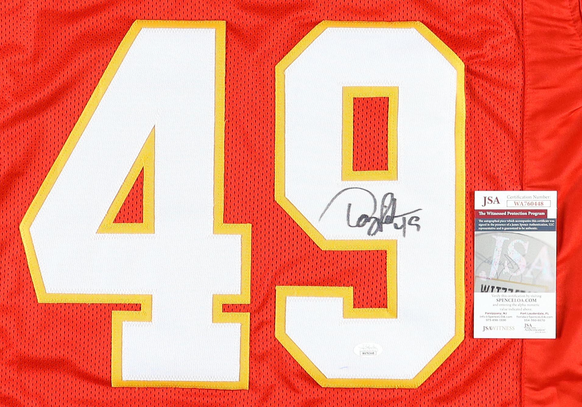 Tony Richardson Signed Jersey (JSA) at PristineAuction.com Tony Richardson Signed Jersey (JSA) at PristineAuction.com