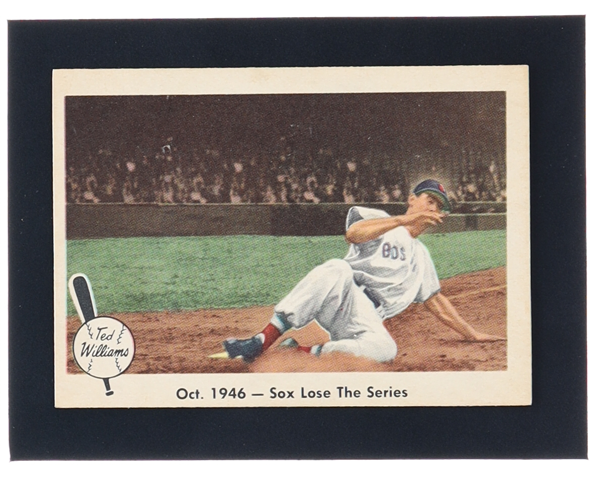 Ted Williams 1959 Fleer #31 / Sox Lose Series at PristineAuction.com Ted Williams 1959 Fleer #31 / Sox Lose Series at PristineAuction.com